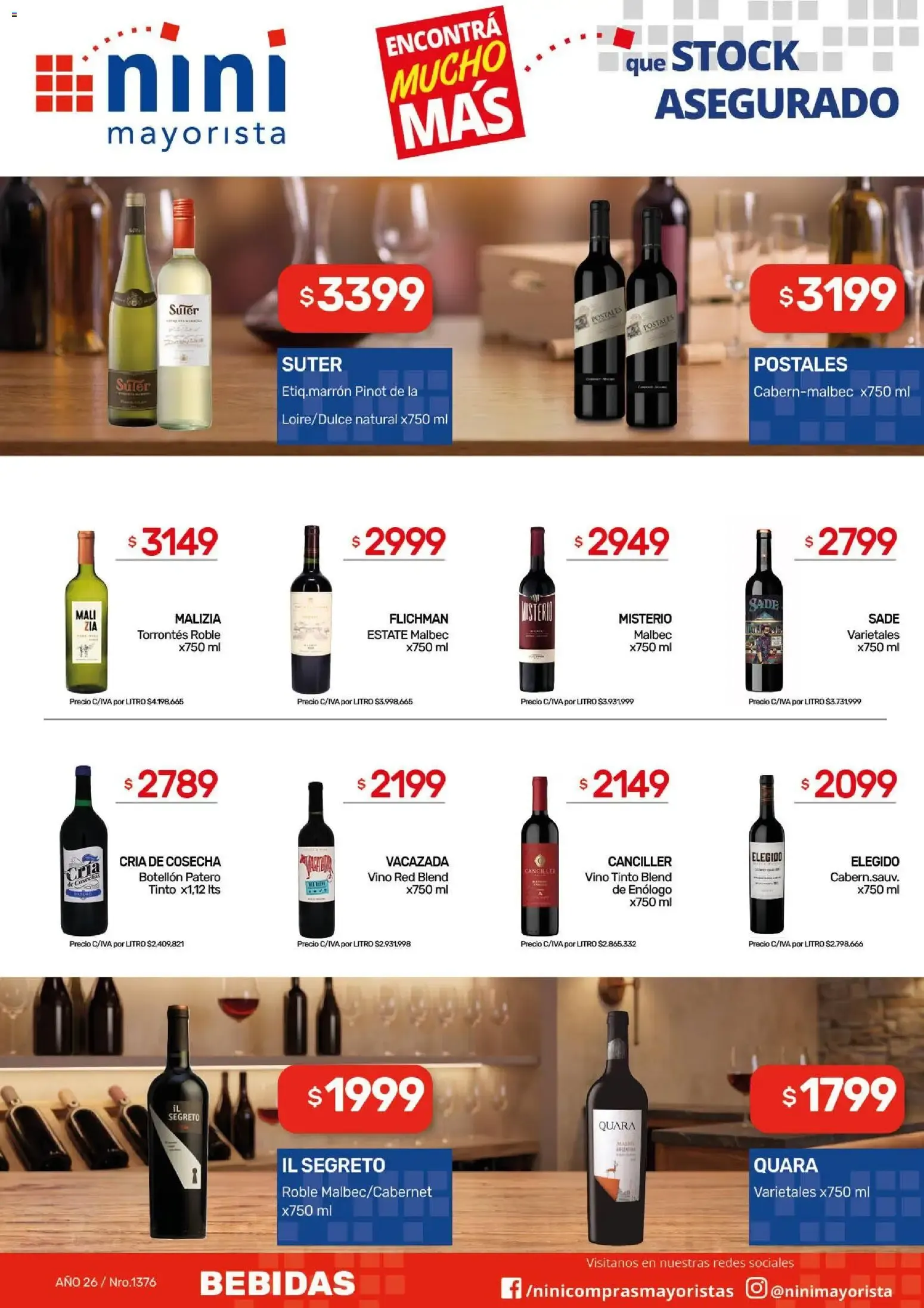 Ofertas de NINI Mayorista catálogo del 07/09/2026 - 13/09/2026 7 de septiembre al 13 de septiembre 2026 - Página 21 del catálogo