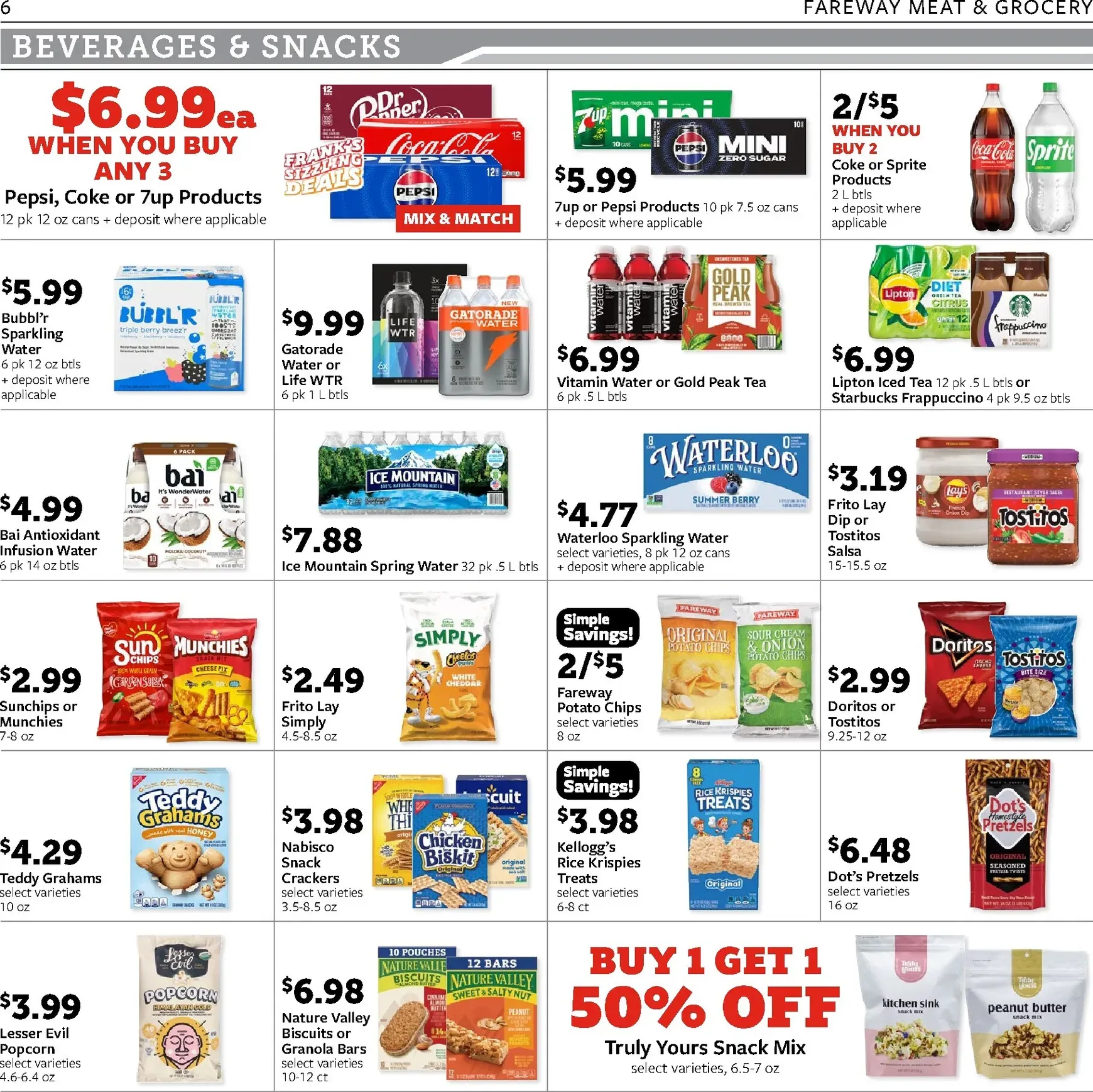 Weekly ad BACK TO SCHOOL SAVINGS! from August 24 to August 29 2026 - Page 6