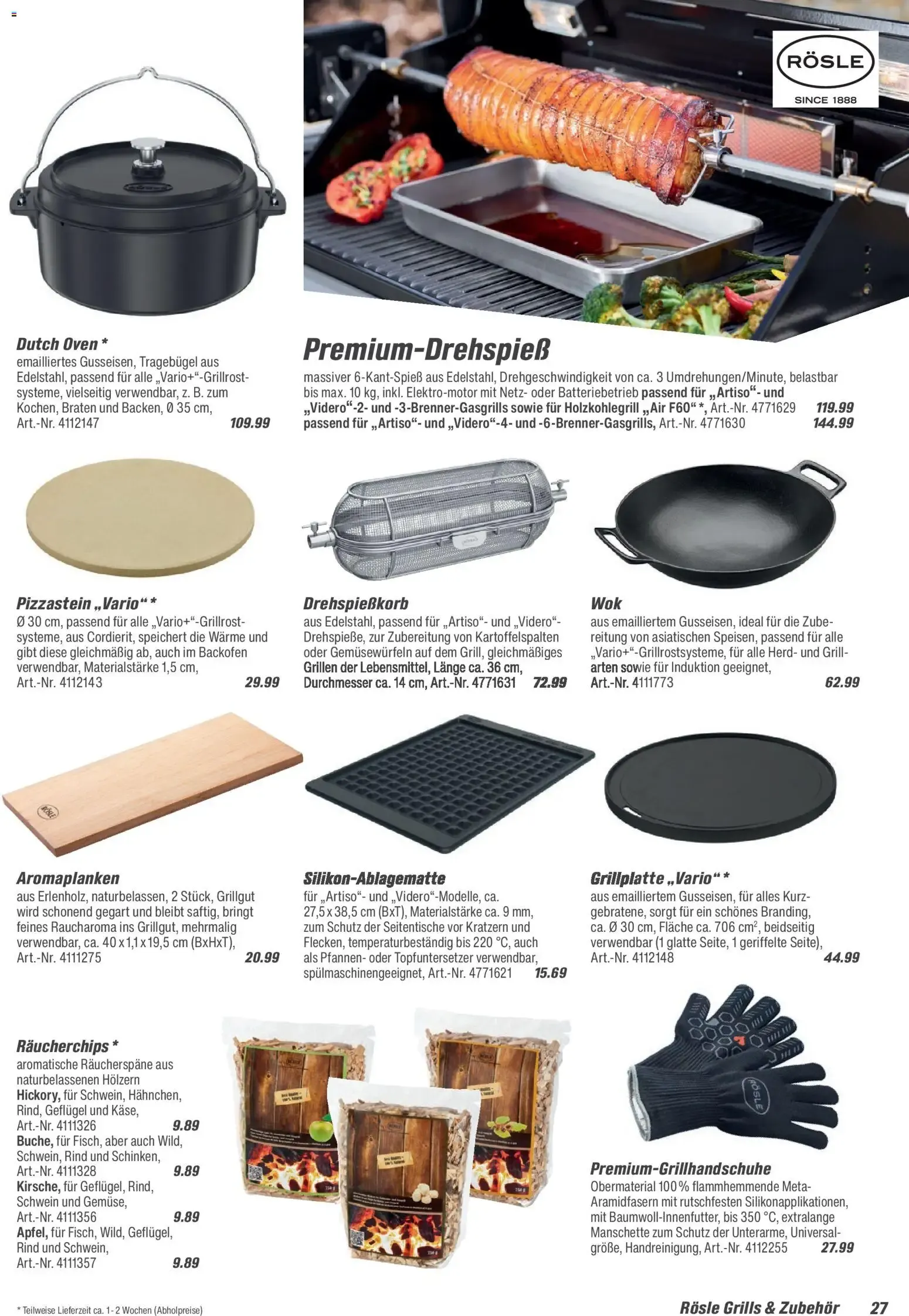 Toom Baumarkt Grills & Zubehör 2026 vom 14.02.2026 – Angebote online von 14. Februar bis 31. Dezember 2026 - Prospekt seite 26