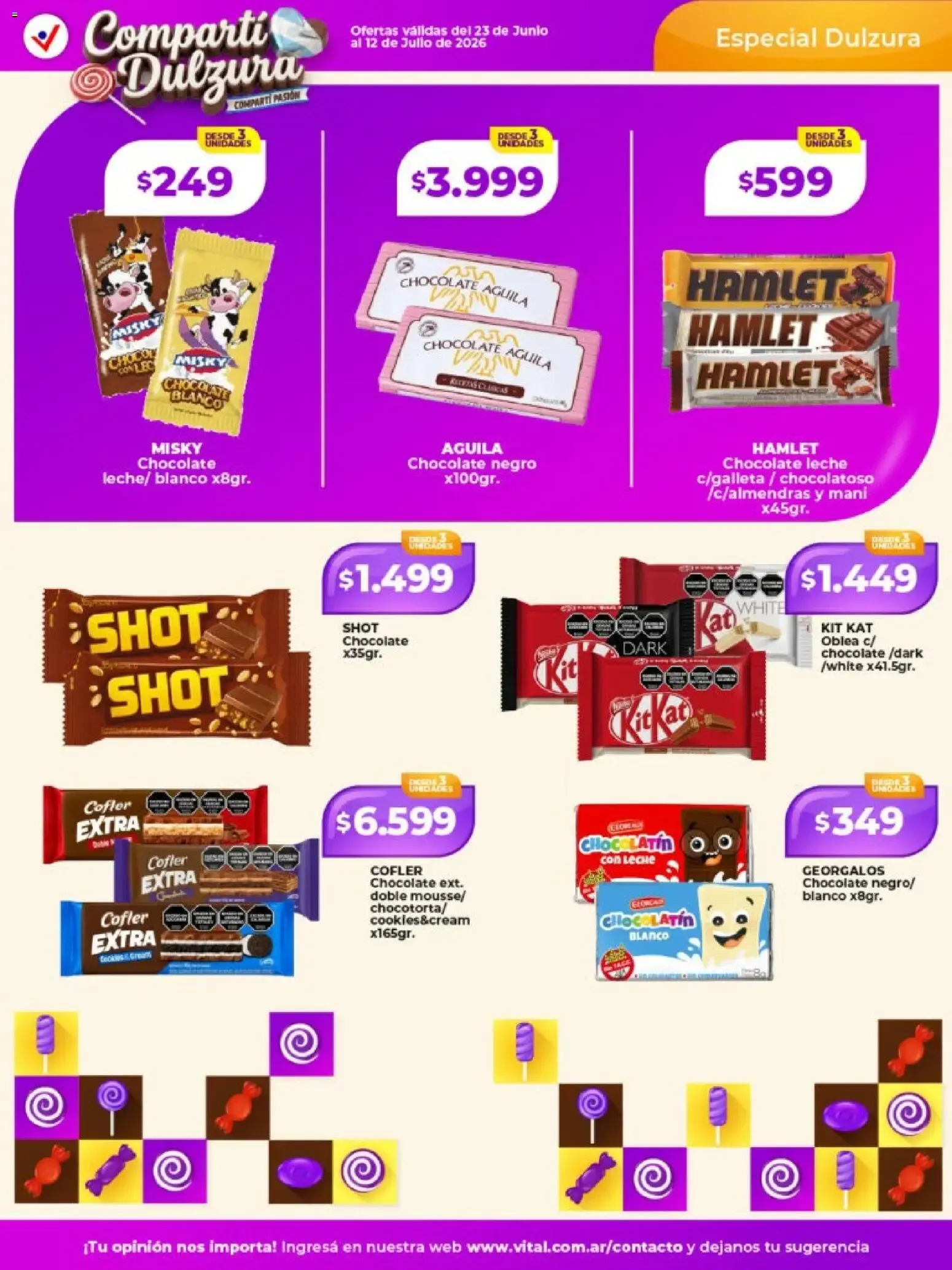 Ofertas de Vital - Compartí dulzura || del 23/06/2026 - 12/07/2026 || Catálogo 23 de junio al 12 de julio 2026 - Página 2 del catálogo