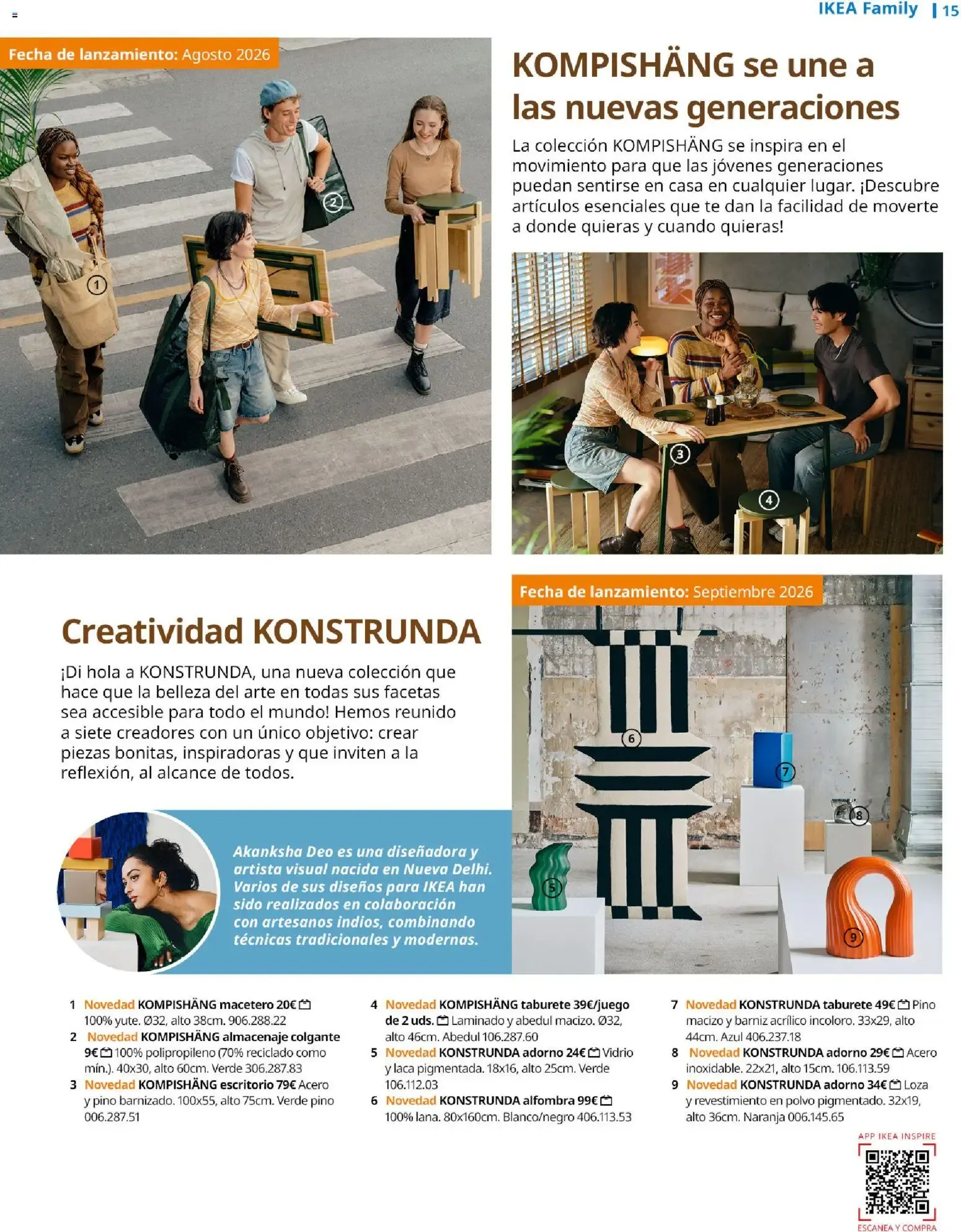Catálogo de IKEA - IKEA Family Magazine del 01/07/2026 1 de julio al 30 de septiembre 2026 - Página 15