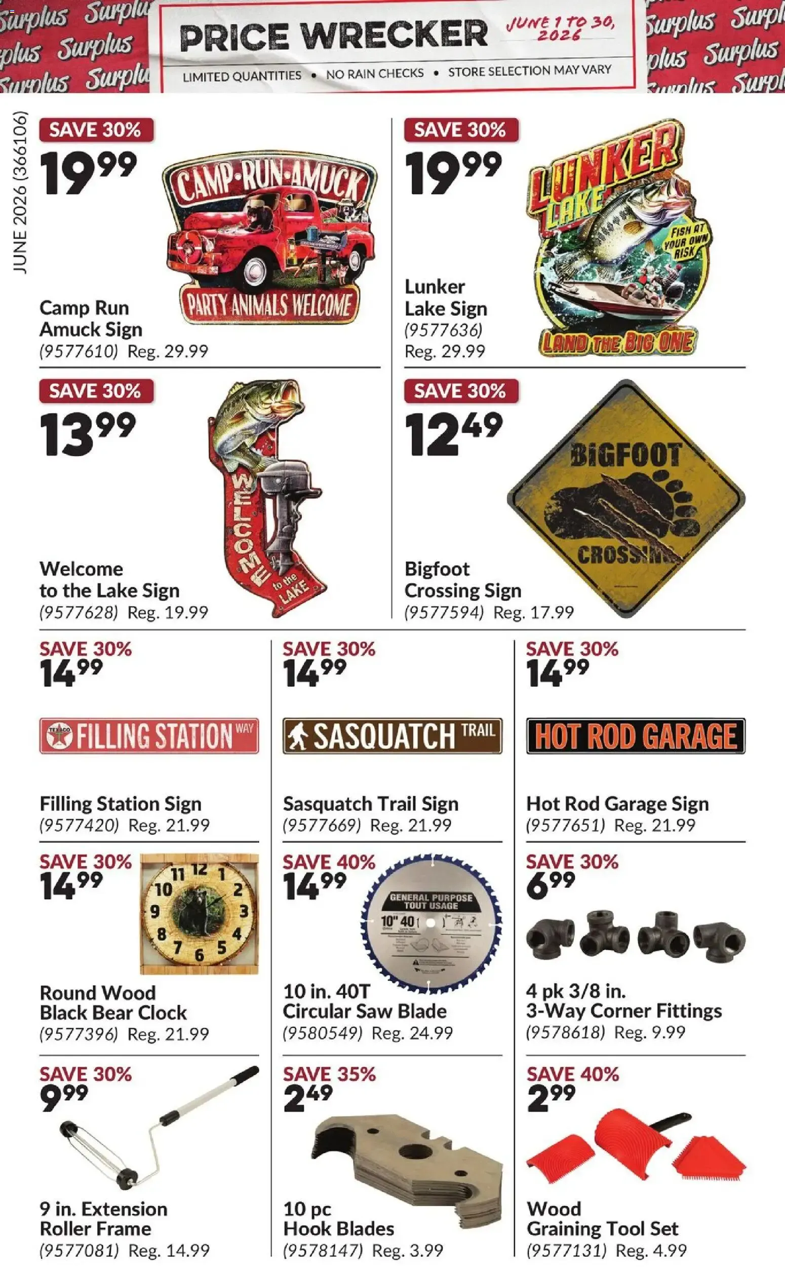 Princess Auto flyer - Price Wrecker from Jun 1, 2026 > weekly specials & deals from June 1 to June 30 2026 - flyer page 17