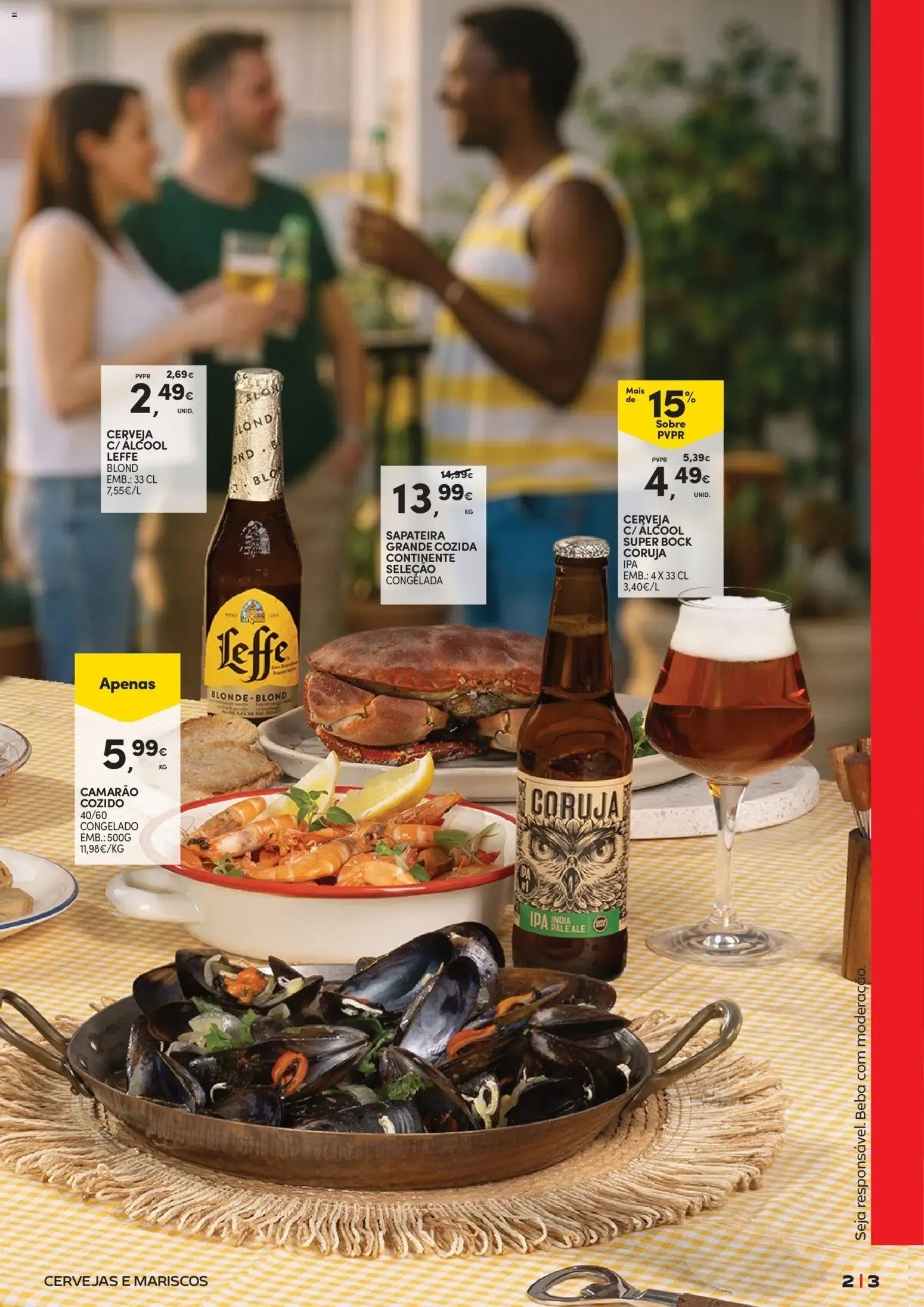 Folheto Continente - Açores Cervejas, Vinhos e Mariscos » de 09/06/2026 - 22/06/2026 de 9 de junho até 22 de junho 2026 - Pagina 3