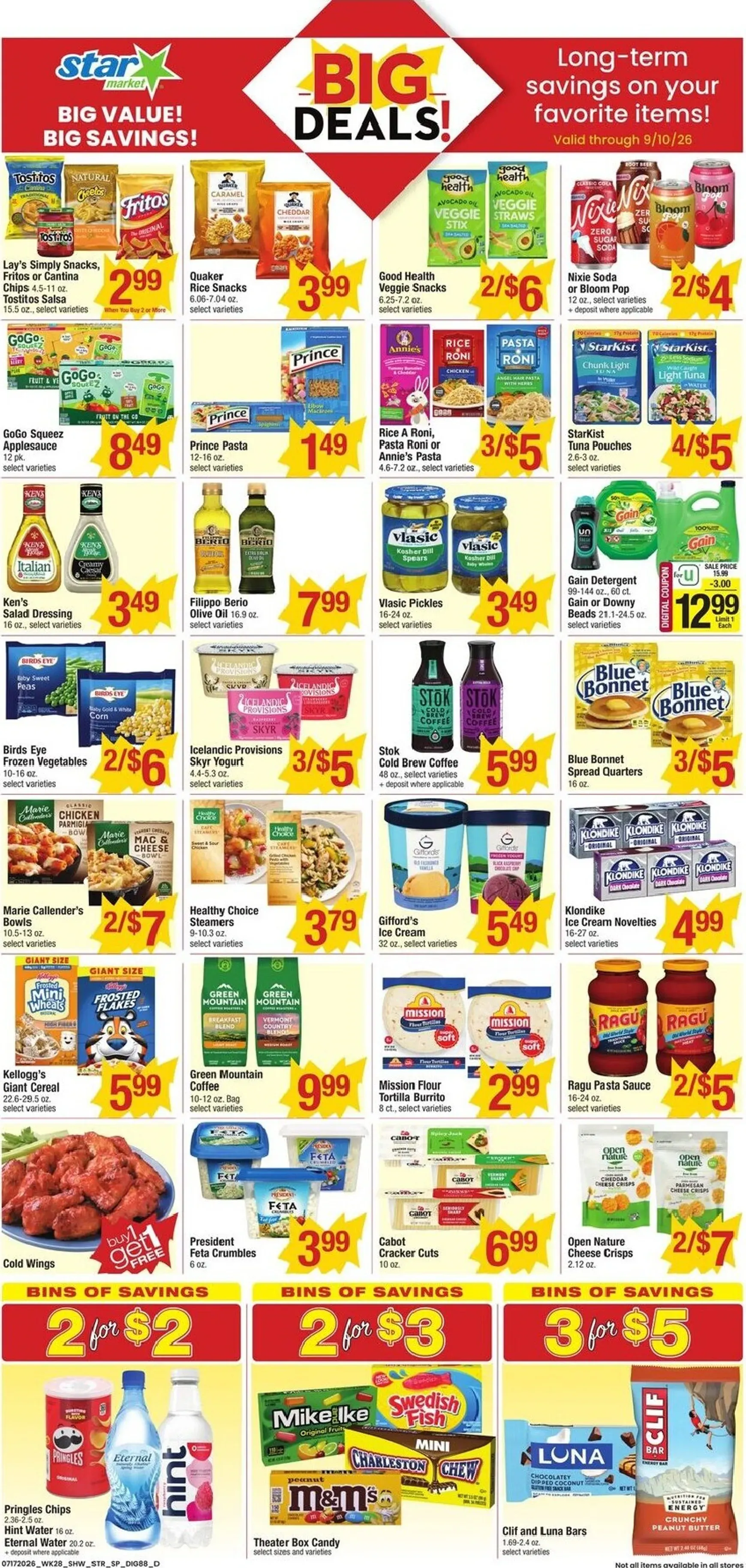 Weekly ad Current Star Market leaflet valid from Friday 07/17/2026 to Thursday 07/23/2026 from July 17 to July 23 2026 - Page 9