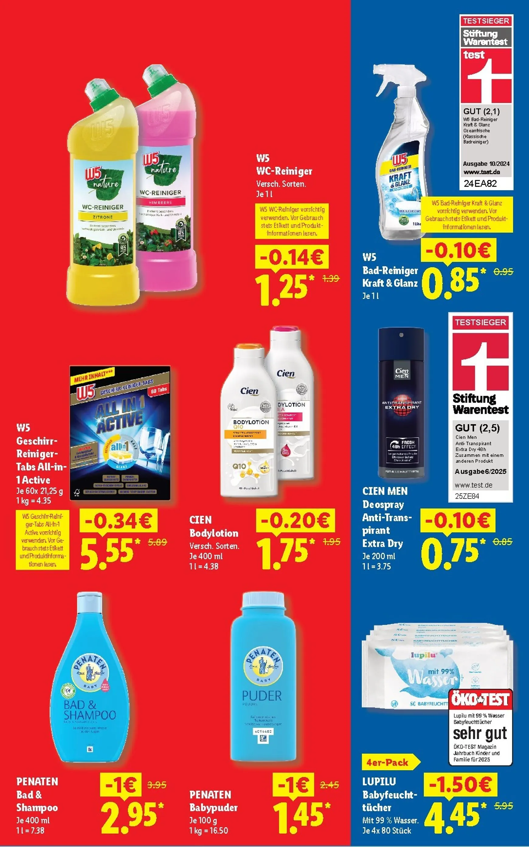 Lidl: Der Preisführer macht Deutschland dauerhaft günstiger! von 1. Juli bis 31. August 2026 - Prospekt seite 13