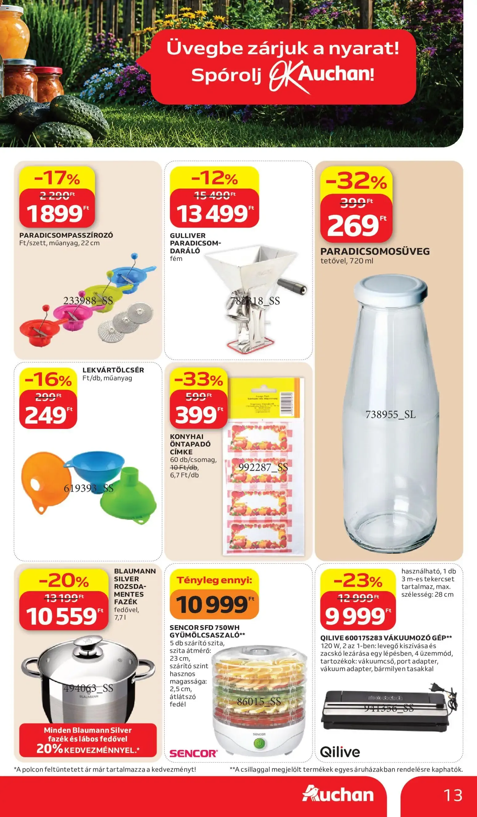 Katalógus Auchan akciós újság - 2026.07.02. -tól/töl > akció, lapozható szórólap 🛍️ július 2.-tól július 8.-ig 2026. - Oldal 12