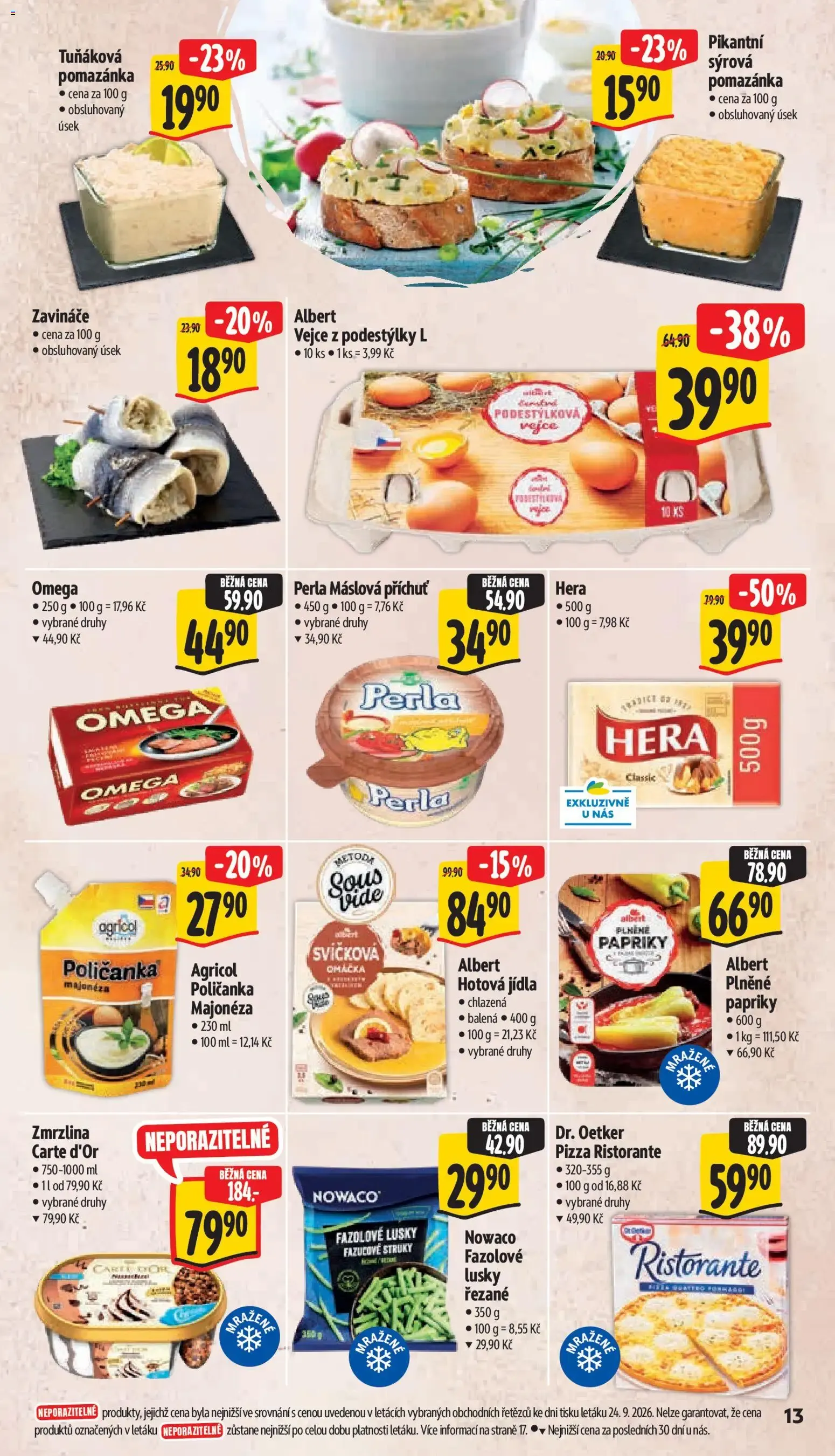 Albert leták - Supermarket Frenštát pod Radhoštěm od 30.09.2026 - Akční leták - 30. září 6. října 2026 - Page 27