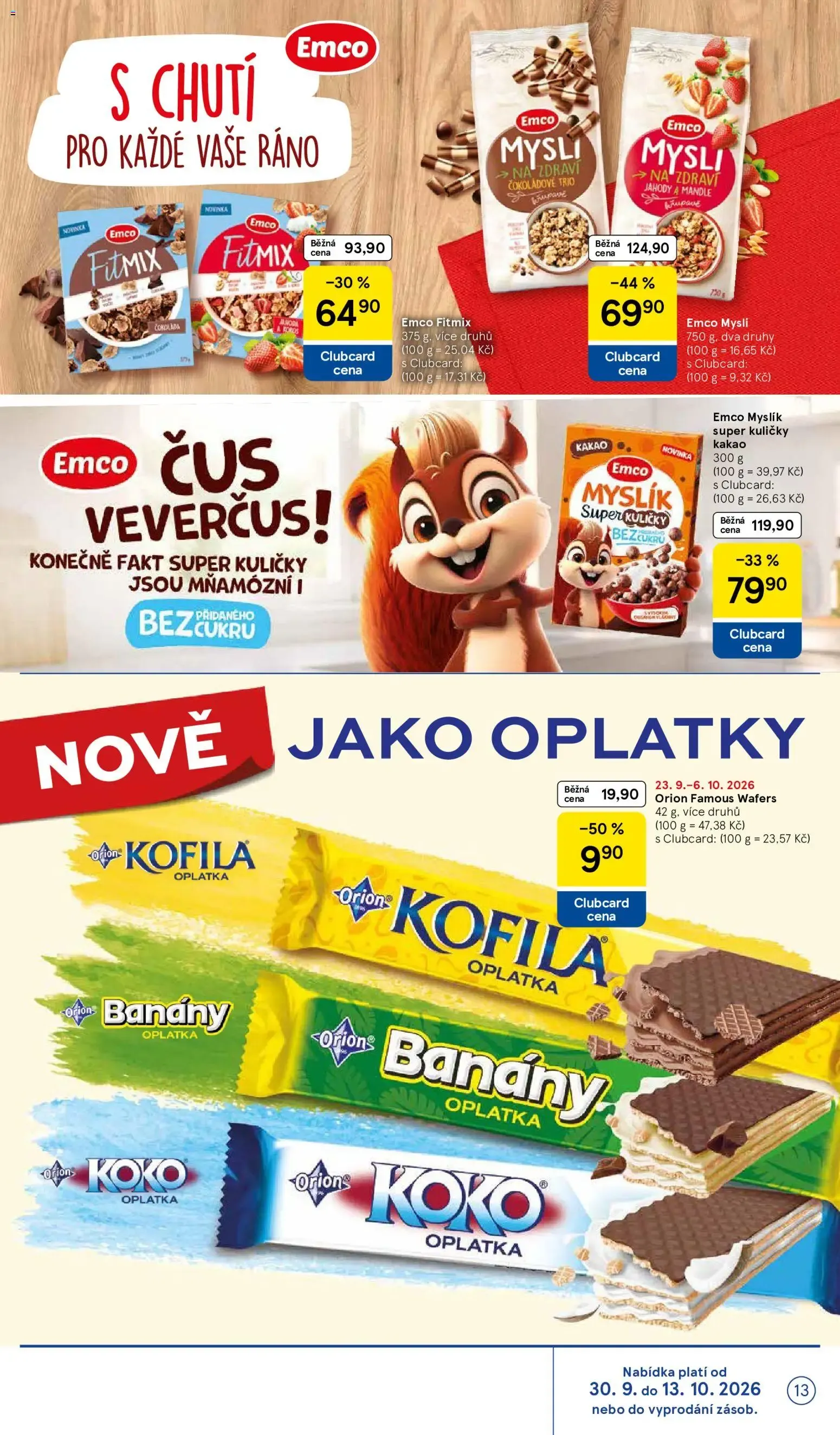 Tesco leták na tento + příští týden 30.09.2026 - 30. září 6. října 2026 - Page 13