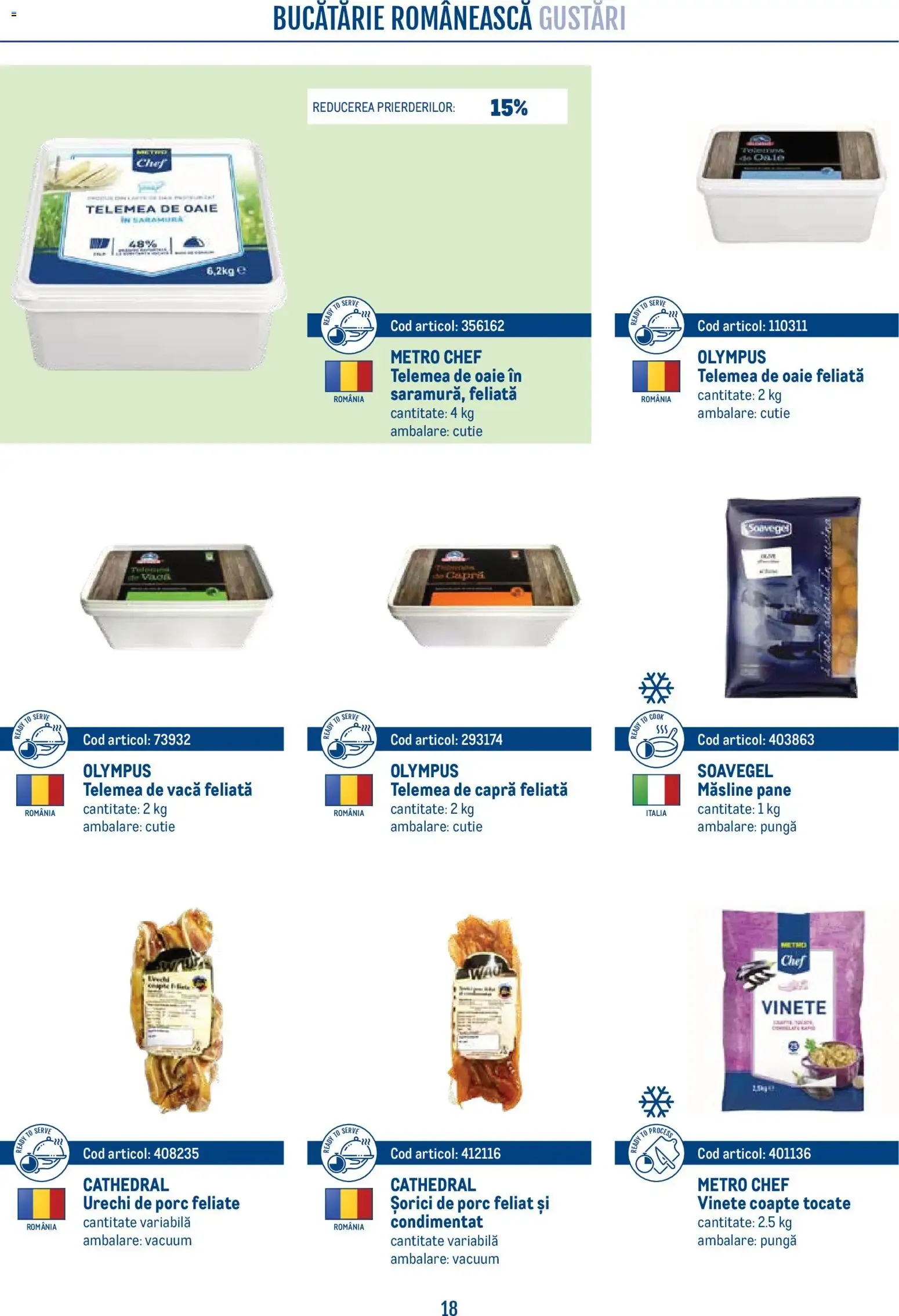 Catalog Metro Catalog Smart Chef - Oferta 21.04.2026 - 31.12.2026 de la 21 aprilie până la 31 decembrie 2026 - Revista Pagina 18