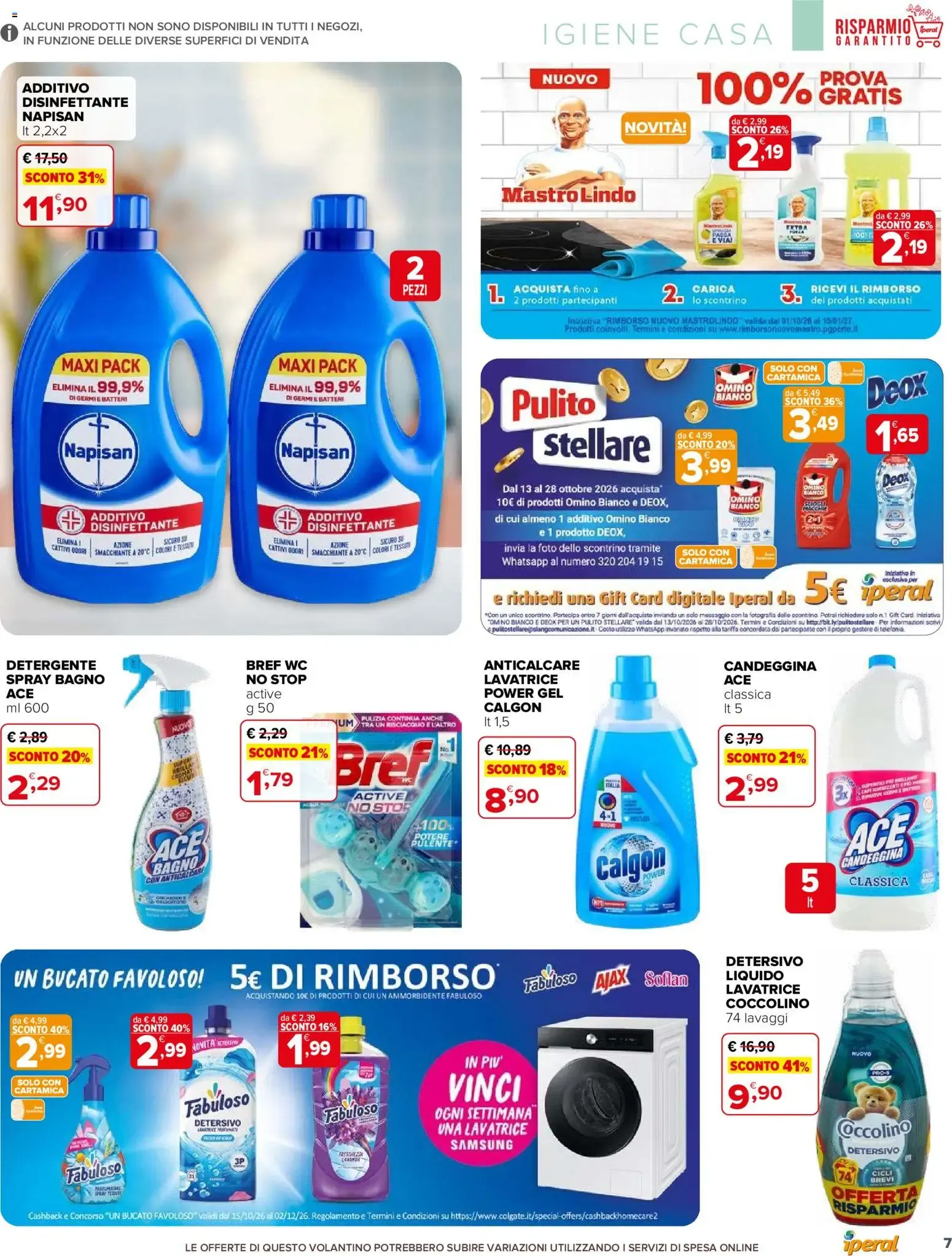 Nuovo Iperal volantino Igiene e Bellezza dal 14/10/2026 > offerte anteprima 🛍️ da 14 ottobre a 27 ottobre di 2026 - Pagina del volantino 7