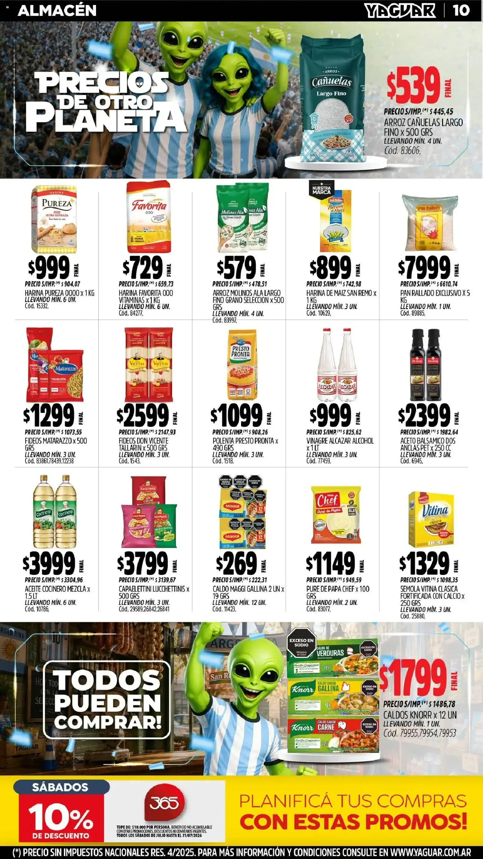 Ofertas de Yaguar - Oferta Semanal Parque Chacabuco del 29/06/2026 - 05/07/2026 29 de junio al 5 de julio 2026 - Página 11 del catálogo