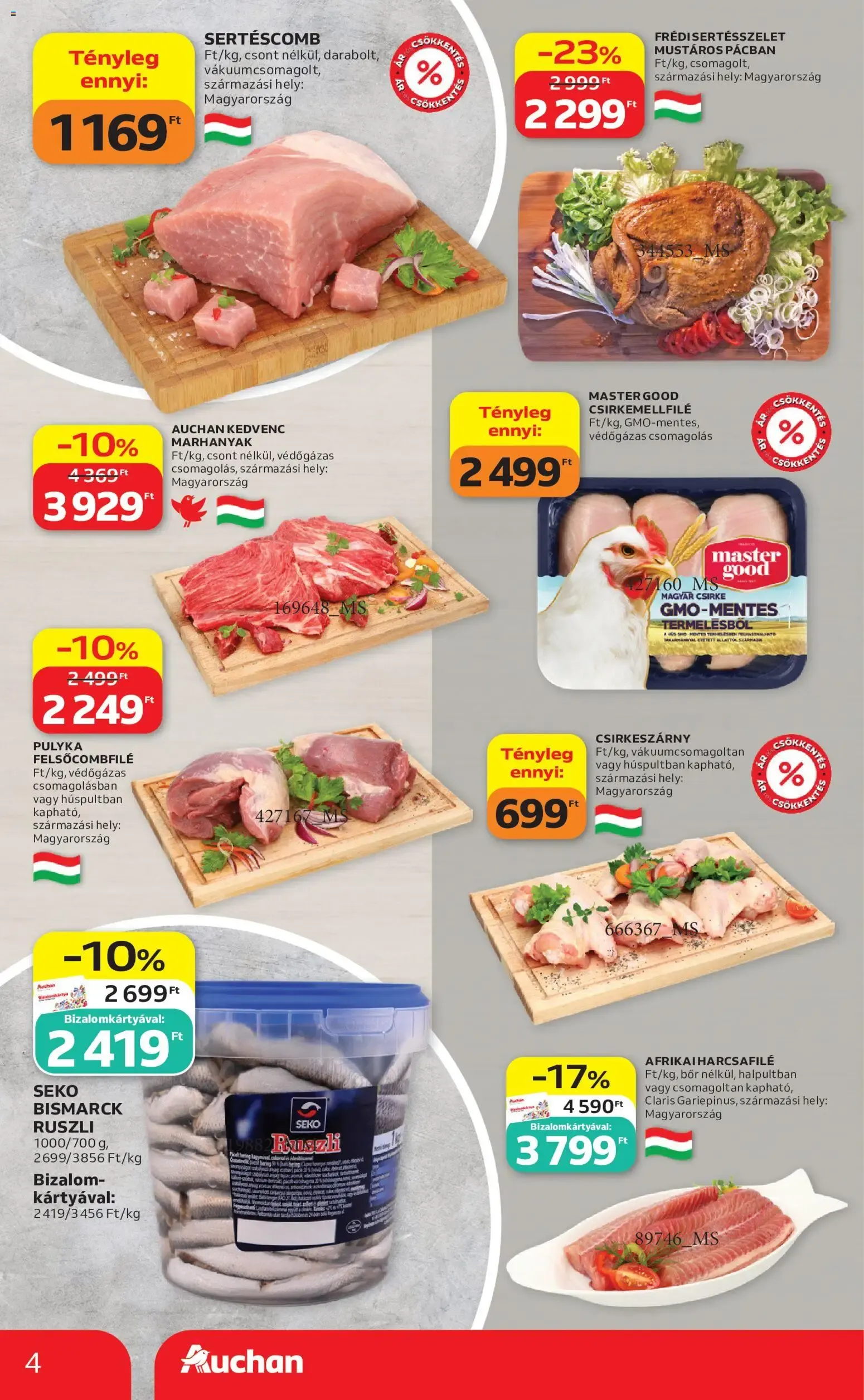 Katalógus Auchan akciós újság - 2026.08.06. -tól/töl > akció, lapozható szórólap 🛍️ augusztus 6.-tól augusztus 12.-ig 2026. - Oldal 4