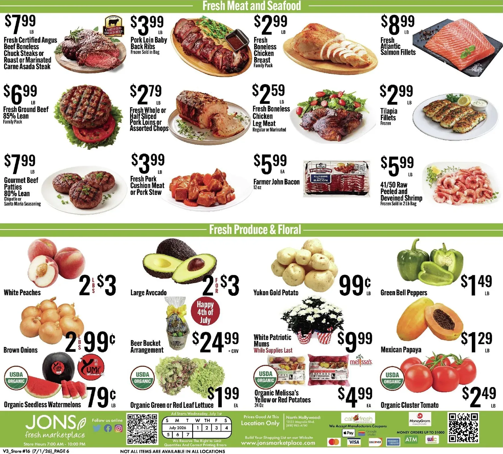 Weekly ad Current Jons leaflet valid from Wednesday 07/01/2026 to Tuesday 07/07/2026 from July 1 to July 7 2026 - Page 6