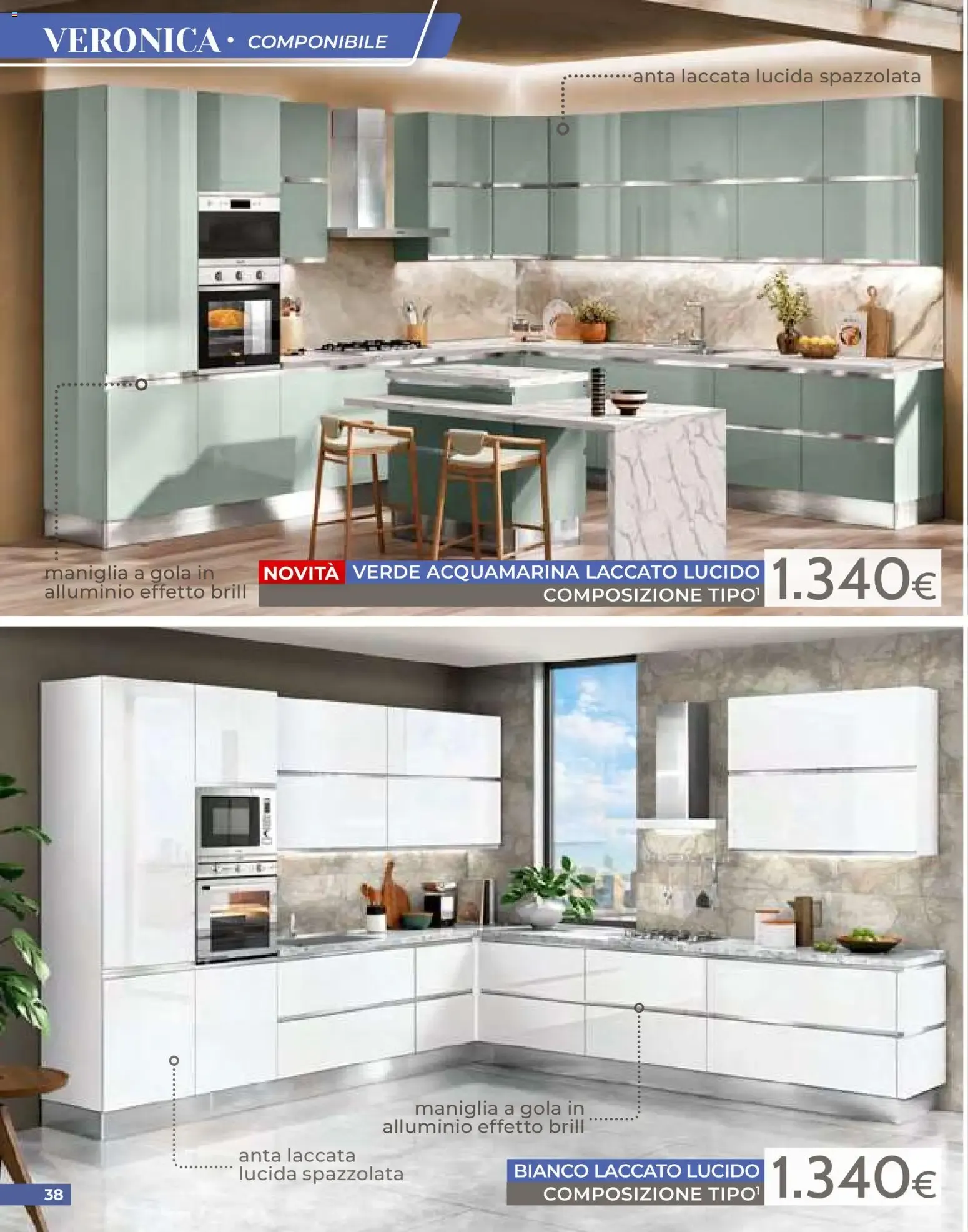 Mondo Convenienza - Speciale Cucine da 1 aprile a 30 giugno di 2026 - Pagina del volantino 38