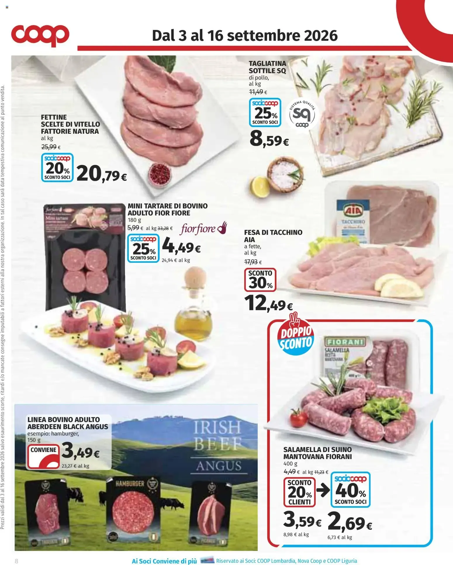 Volantino COOP Anteprima dal 03/09/2026 > NUOVO Promozioni da 3 settembre a 16 settembre di 2026 - Pagina del volantino 8
