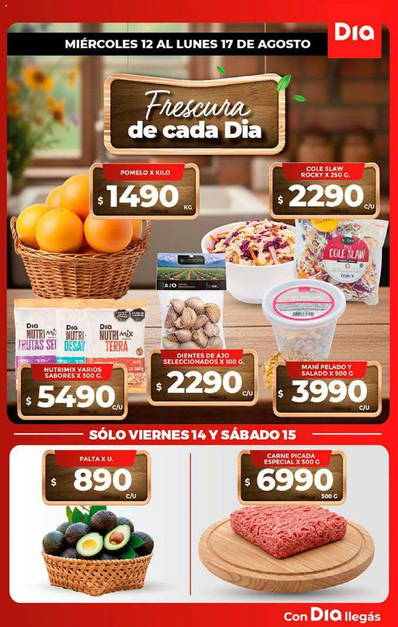 Ofertas de Folleto Frescura de cada Día 12 de agosto al 17 de agosto 2026 - Página 1 del catálogo