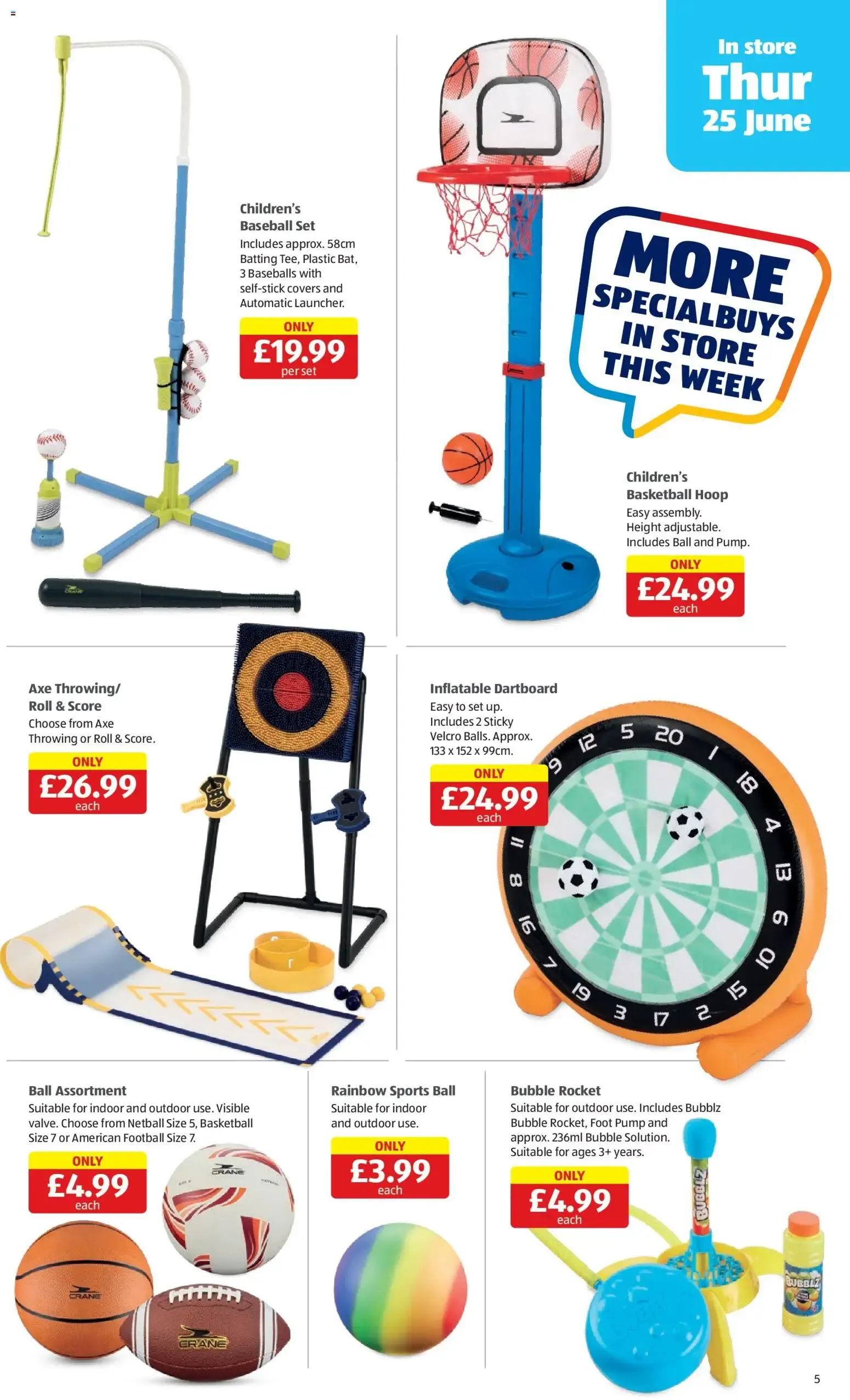 Aldi Specialbuys: Back to School Event 2026 from 22 June to 28 June 2026 - Catalogue Page 5