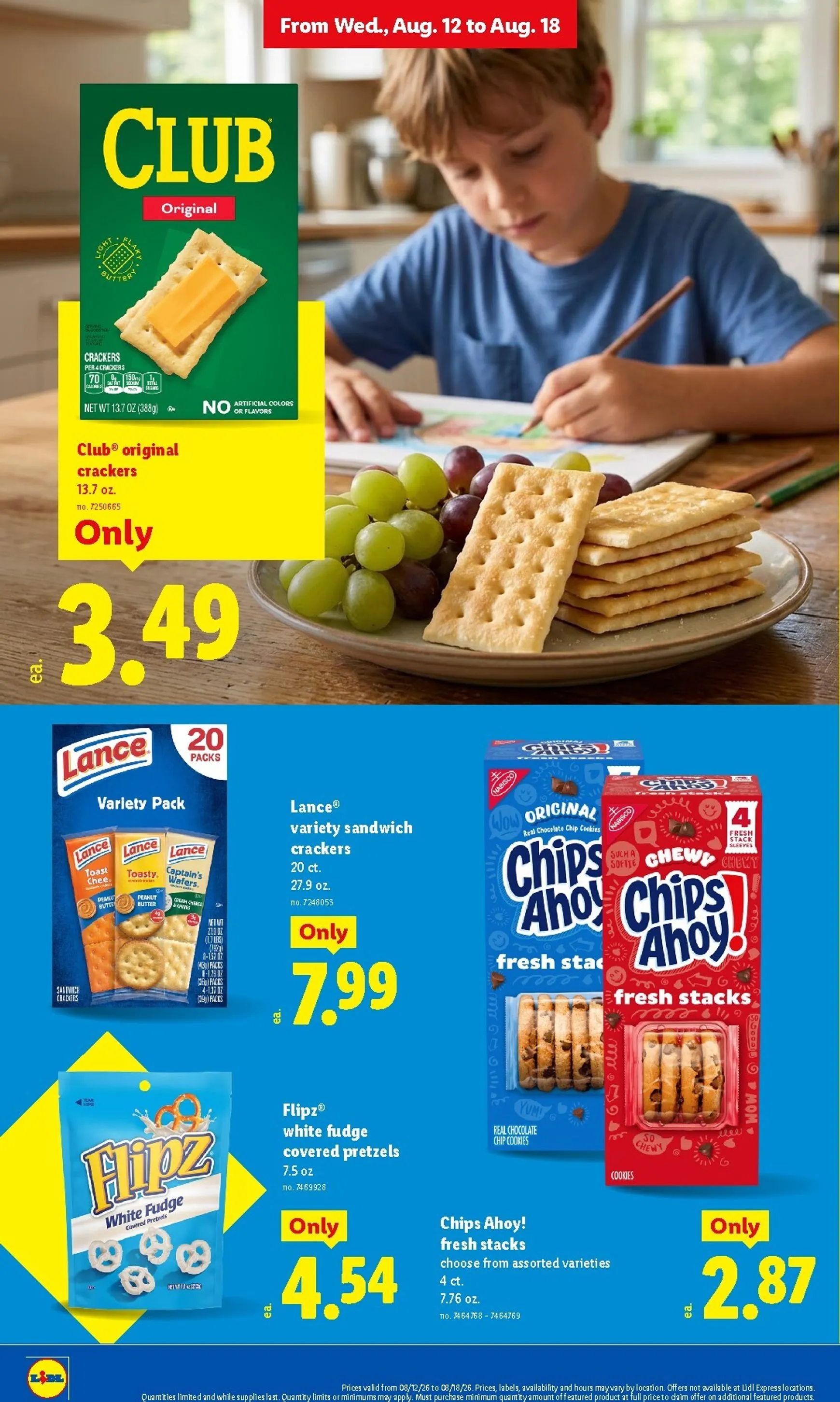 Weekly promotion Current Lidl leaflet valid from Wednesday 08/12/2026 to Tuesday 08/18/2026 spanning from August 12 to August 18 2026 - Page 20 for Catalogue 365