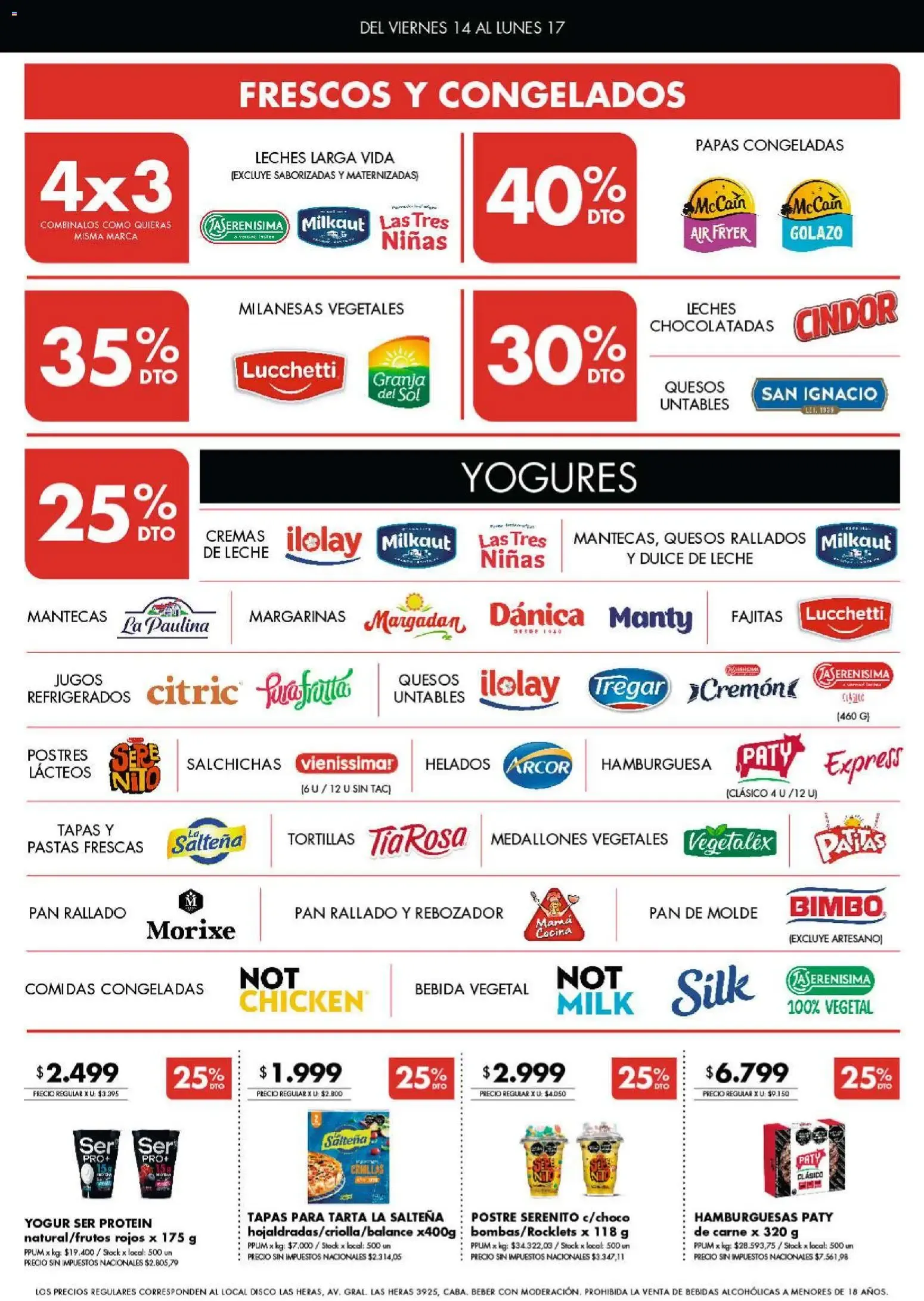 Ofertas de Disco Cencosud - Super Ofertas 14 de agosto al 16 de agosto 2026 - Página 4 del catálogo