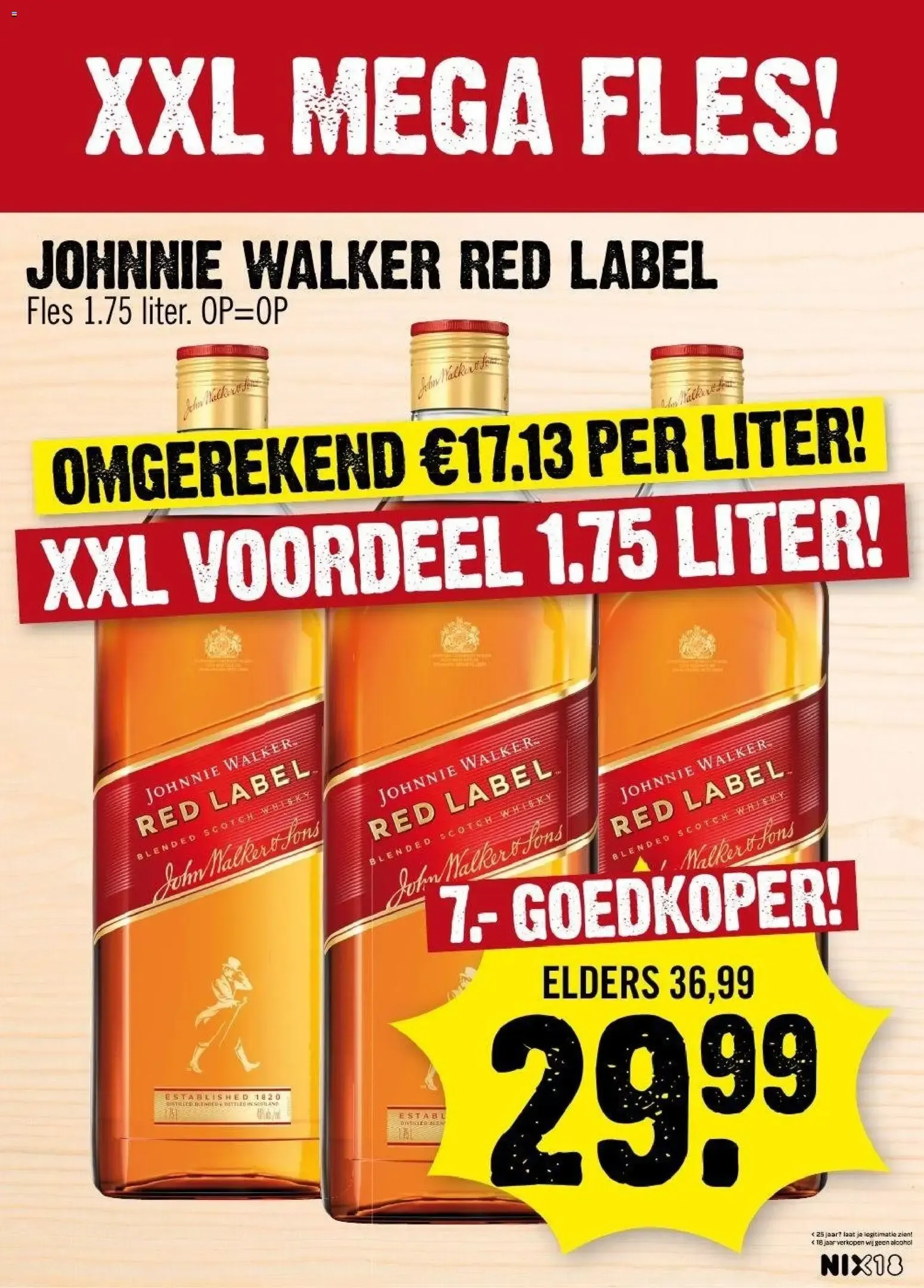 Super Dirck® Actie! Smirnoff, Bacardi Spiced o Baileys XXL Oferta van 23 september tot 6 oktober 2026 - Folder pagina 4