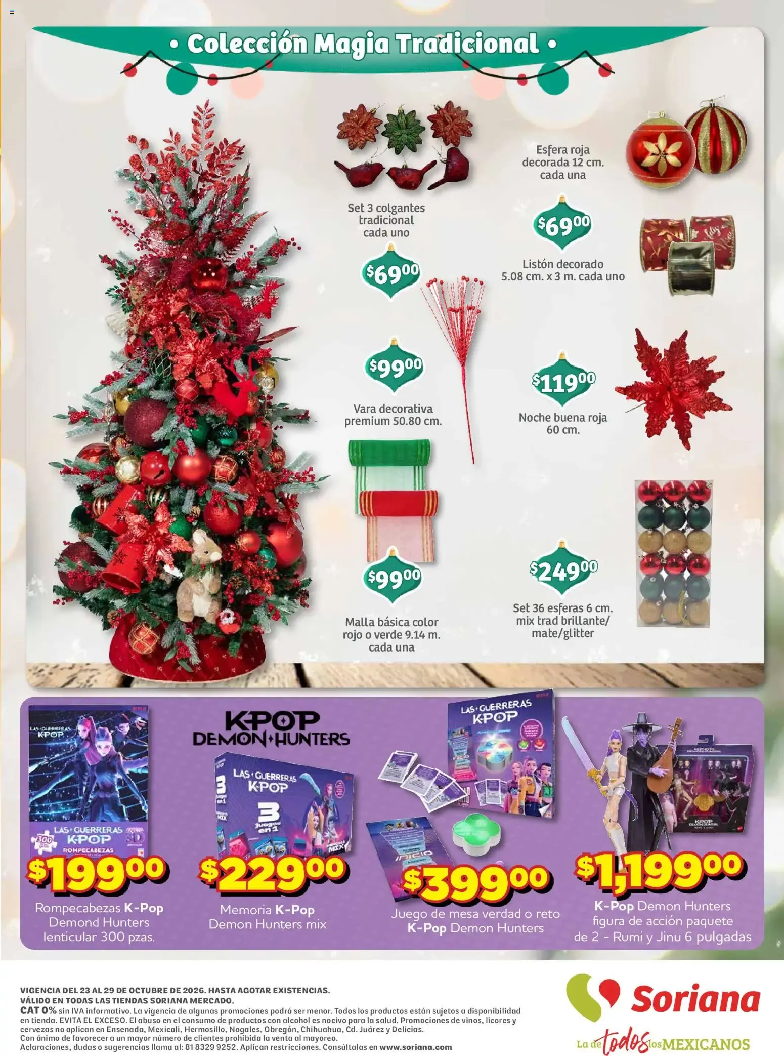 Catálogo de SORIANA ofertas hoy de 23/10/2026 - Folleto Octubre 23 de octubre al 29 de octubre 2026 - Pagina 8