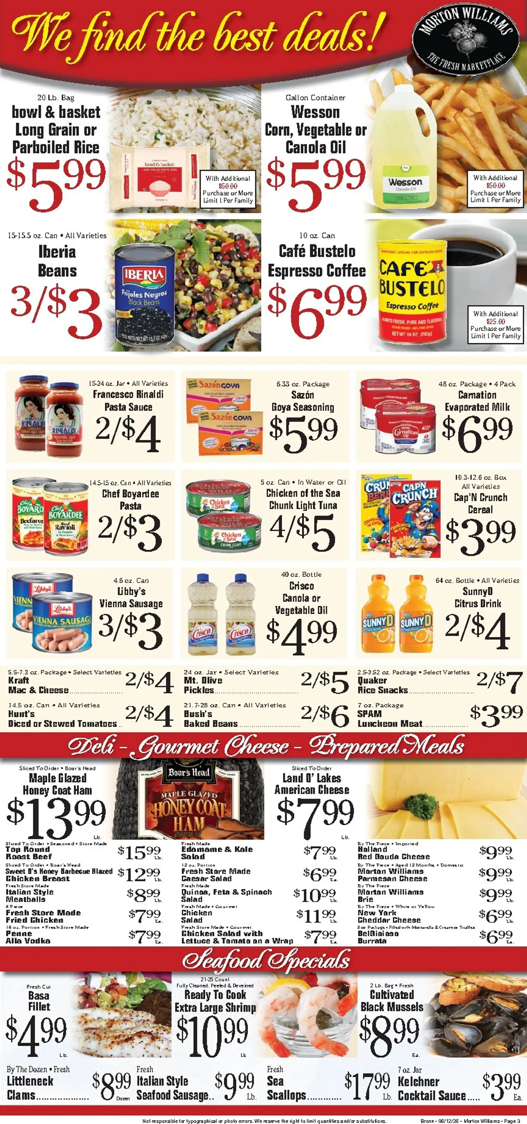 Weekly ad Current Morton Williams - Bronx leaflet valid from Friday 06/12/2026 to Thursday 06/18/2026 from June 12 to June 18 2026 - Page 3