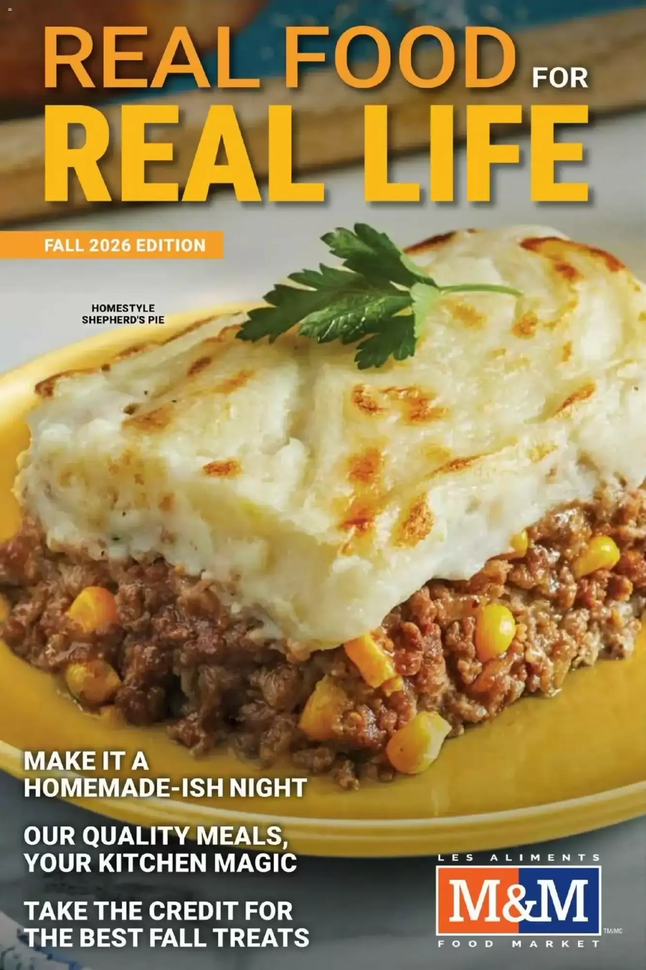 Real Food for Real Life - Fall 2026 Edition from September 14 to November 1 2026 - flyer page 1