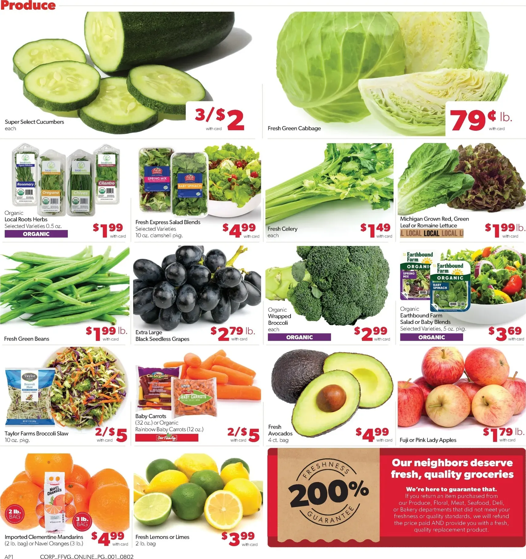 Weekly ad Current Family Fare leaflet valid from Sunday 08/02/2026 to Saturday 08/08/2026 from August 2 to August 8 2026 - Page 4