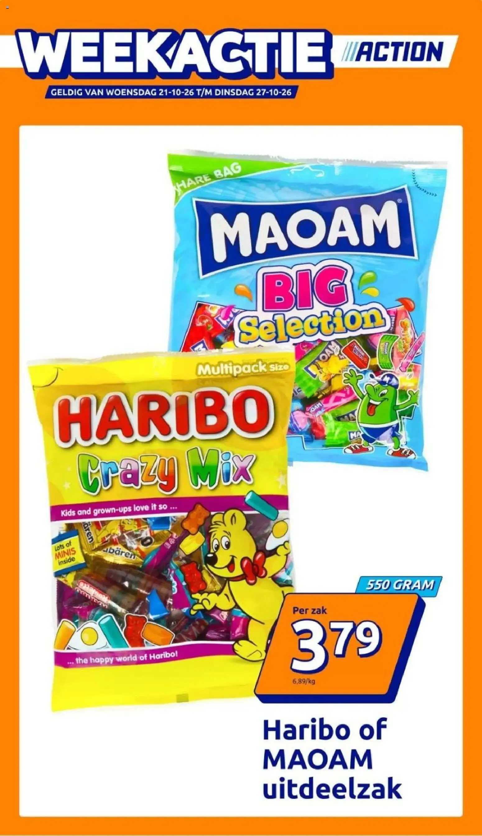 WEEKACTIE ACTION van 21 oktober tot 27 oktober 2026 - Folder pagina 1