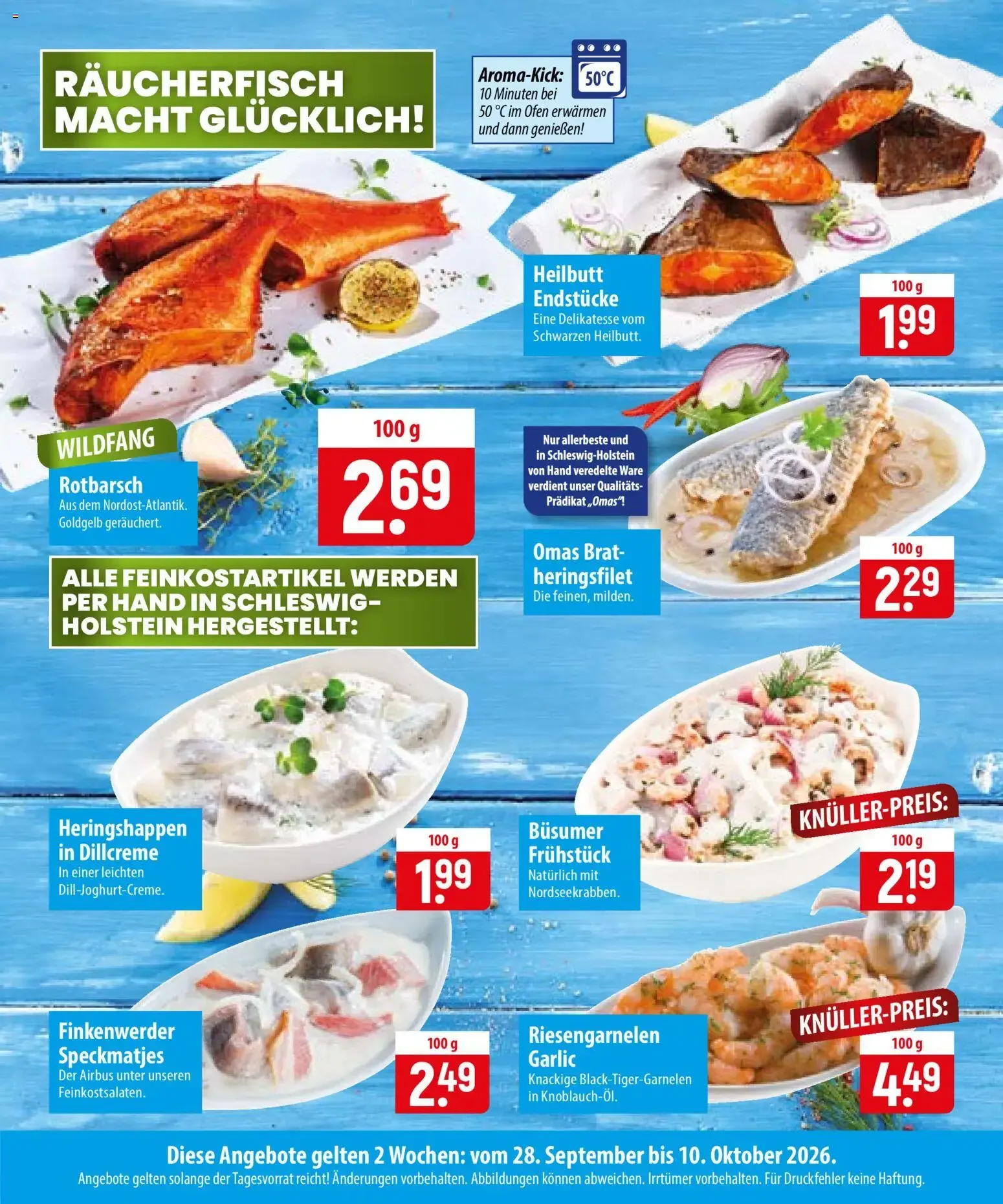 Famila Fischmarkt (ab 28.09.2026) zum Blättern von 28. September bis 10. Oktober 2026 - Prospekt seite 2