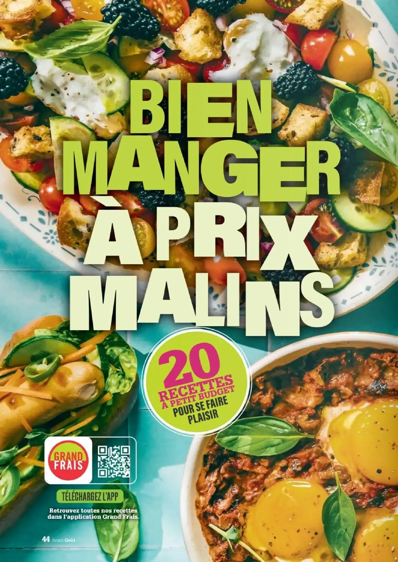 Avant-Gout Grand Frais - Été 2026 du 30 septembre au 31 octobre 2026 - Catalogue page 44