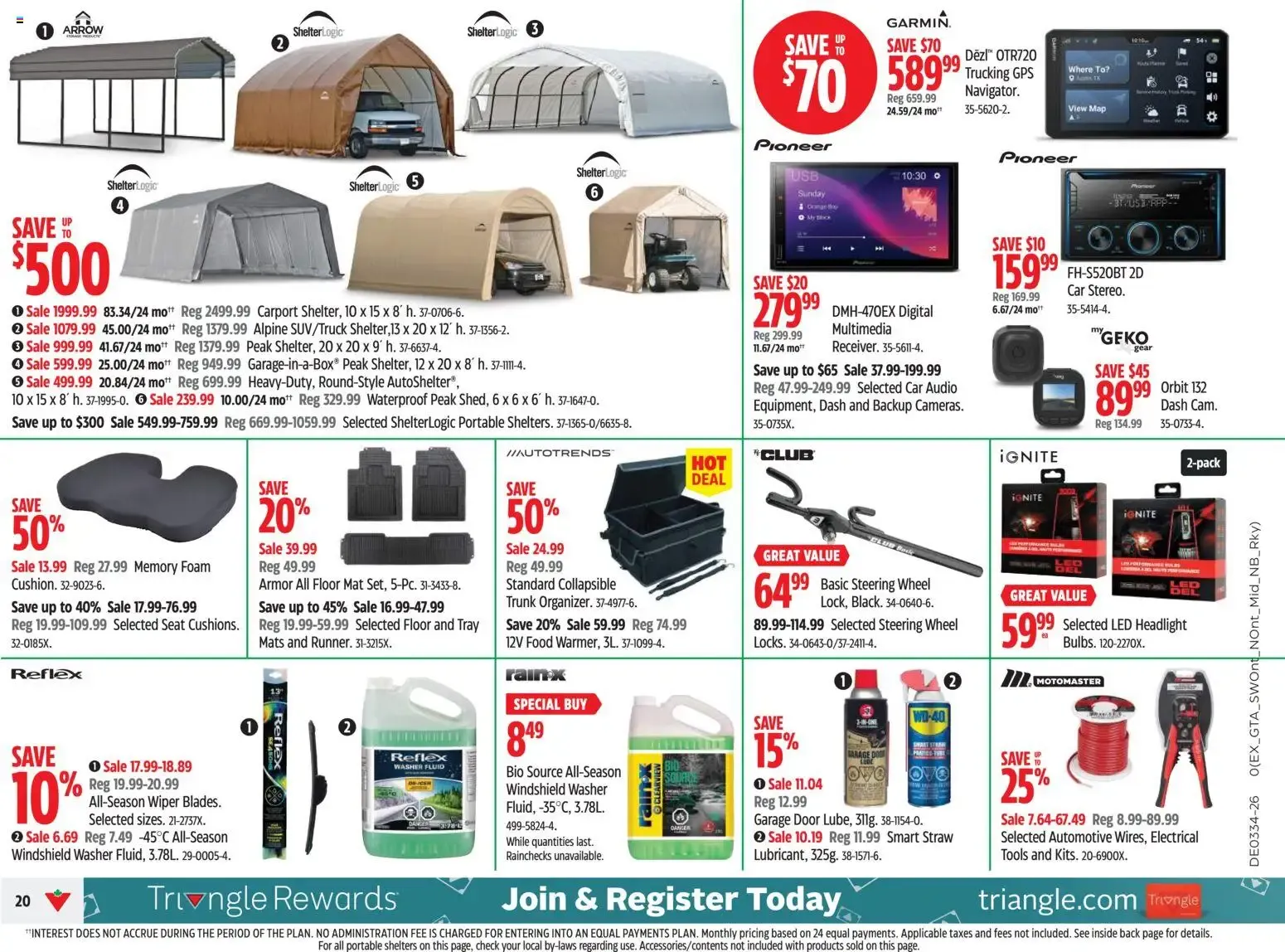 Canadian Tire weekly flyer from Aug 20, 2026 > weekly specials & deals from August 20 to August 26 2026 - flyer page 20