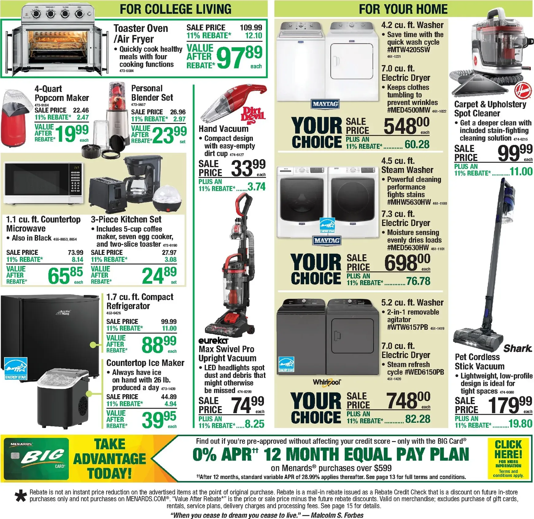 Weekly ad 11% REBATE ON EVERYTHING! from August 13 to August 23 2026 - Page 20