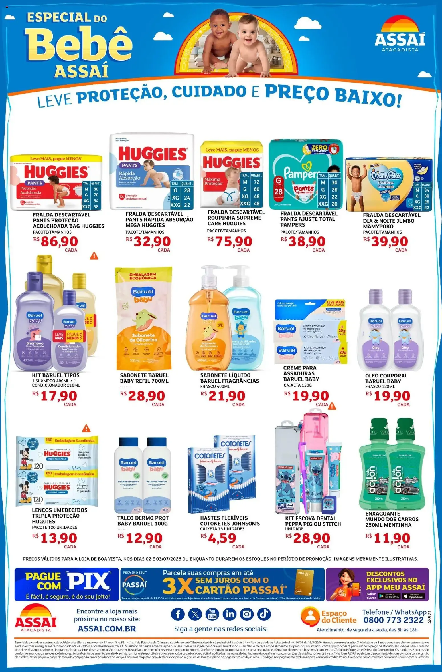 Encarte de Assaí Atacadista ofertas - RR de 02/07/2026 | Promoções Online 2 de julho até 3 de julho 2026 - Pagina 4