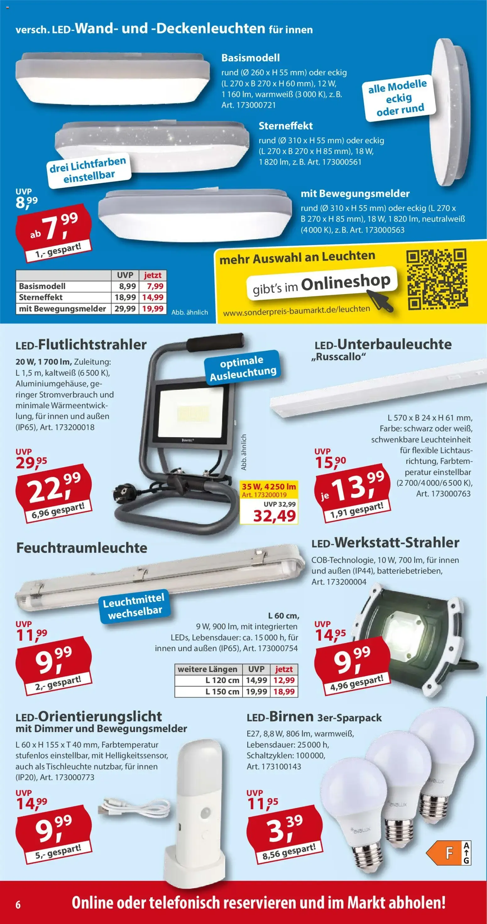 Sonderpreis Baumarkt Prospekt (ab 31.10.2026) zum Blättern von 31. Oktober bis 6. November 2026 - Prospekt seite 6