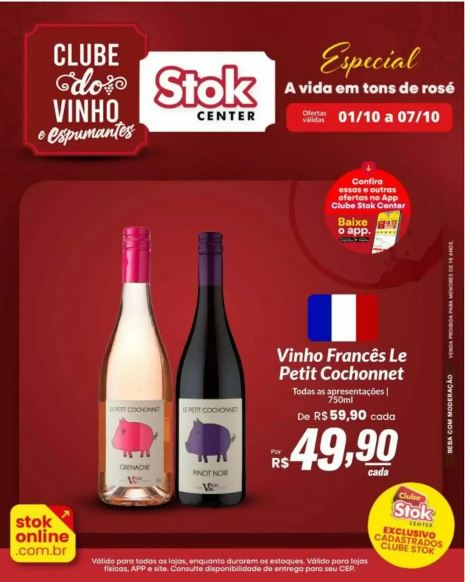 Encarte de Stok Center - Clube do Vinho: Especial A vida em tons de rosé 1 de outubro até 7 de outubro 2026 - Pagina 2