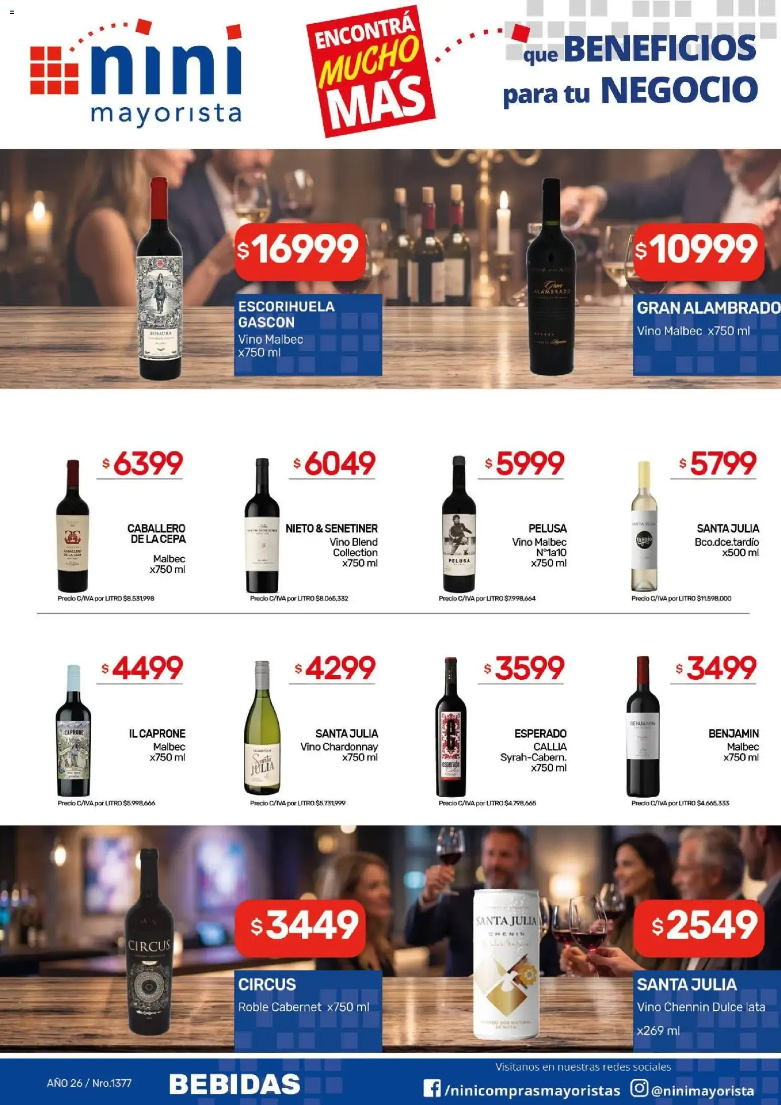 Ofertas de NINI Mayorista catálogo del 14/09/2026 - 20/09/2026 14 de septiembre al 20 de septiembre 2026 - Página 18 del catálogo