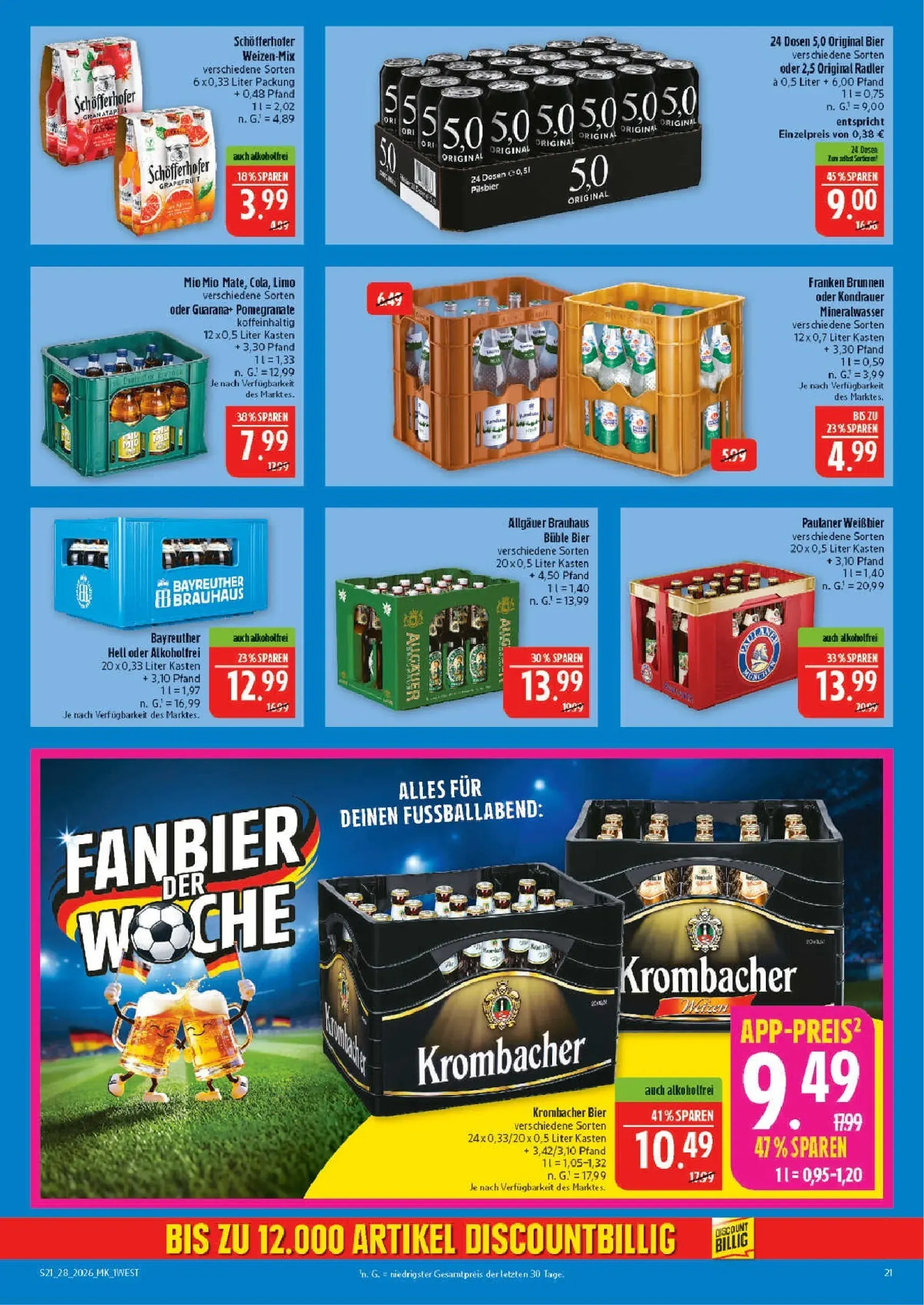 Marktkauf Prospekt – von Montag 06.07.2026 bis Samstag 11.07.2026 von 6. Juli bis 11. Juli 2026 - Prospekt seite 21