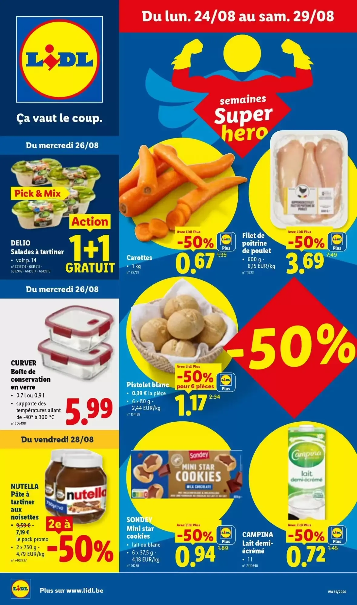 Lidl Semaines Super Hero