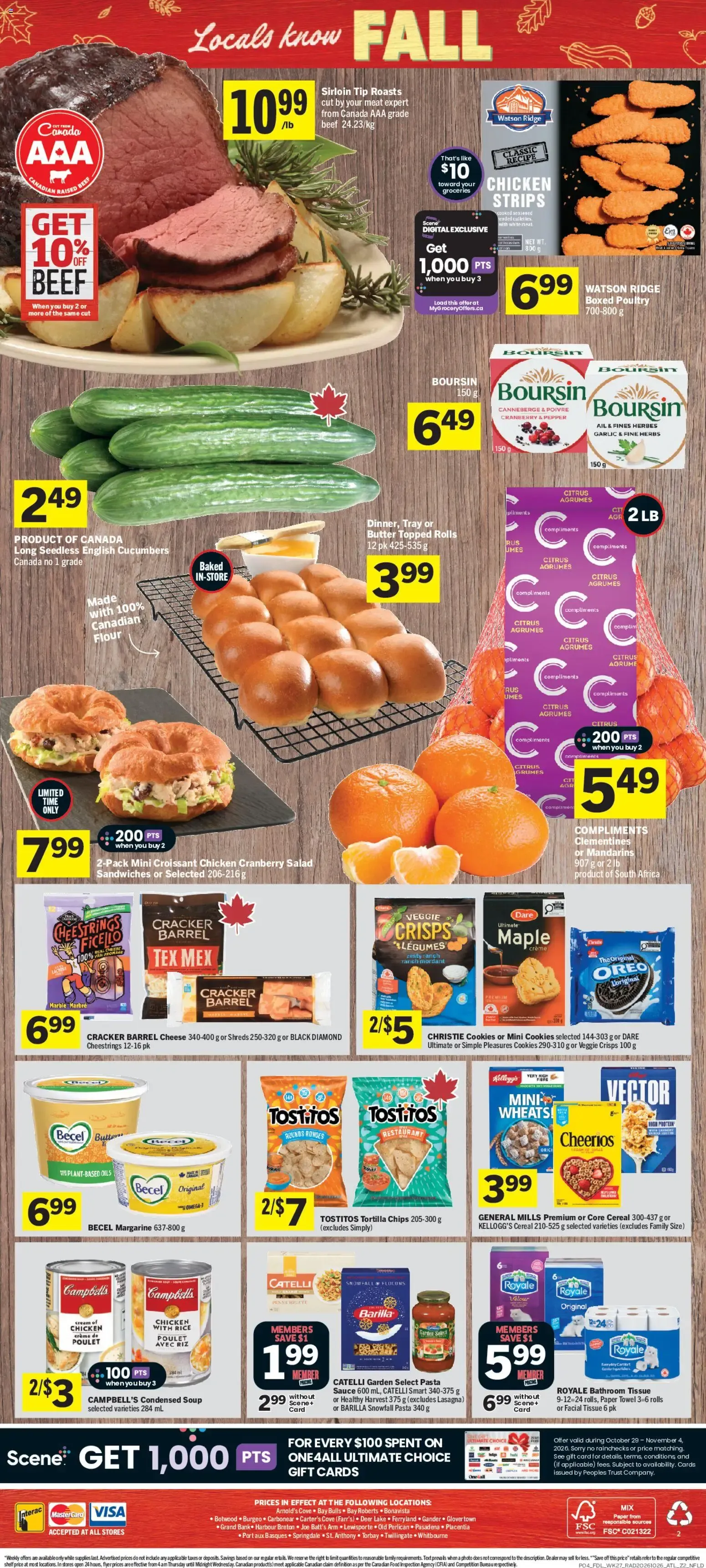 Foodland weekly flyer / circulaire from Oct 29, 2026 > weekly specials & deals from October 29 to November 4 2026 - flyer page 2
