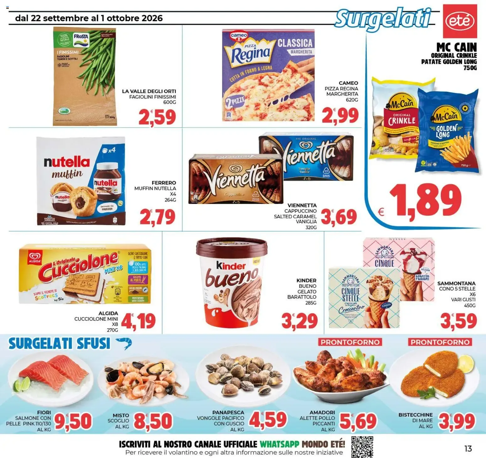 Eté volantino dal 22/09/2026 - online Offerte da 22 settembre a 1 ottobre di 2026 - Pagina del volantino 13