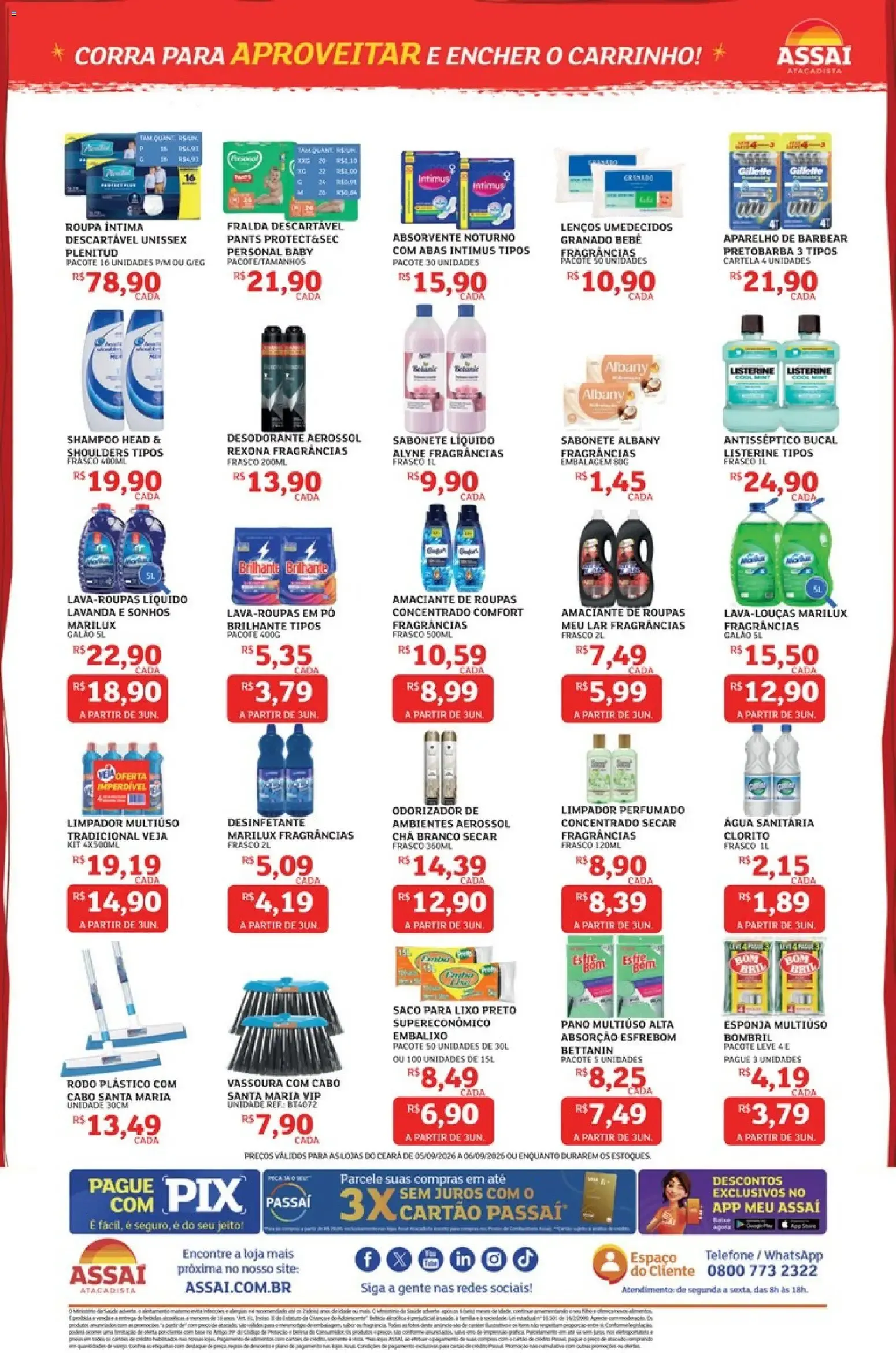 Encarte de Assaí Atacadista ofertas - CE de 05/09/2026 | Promoções Online 5 de setembro até 6 de setembro 2026 - Pagina 4