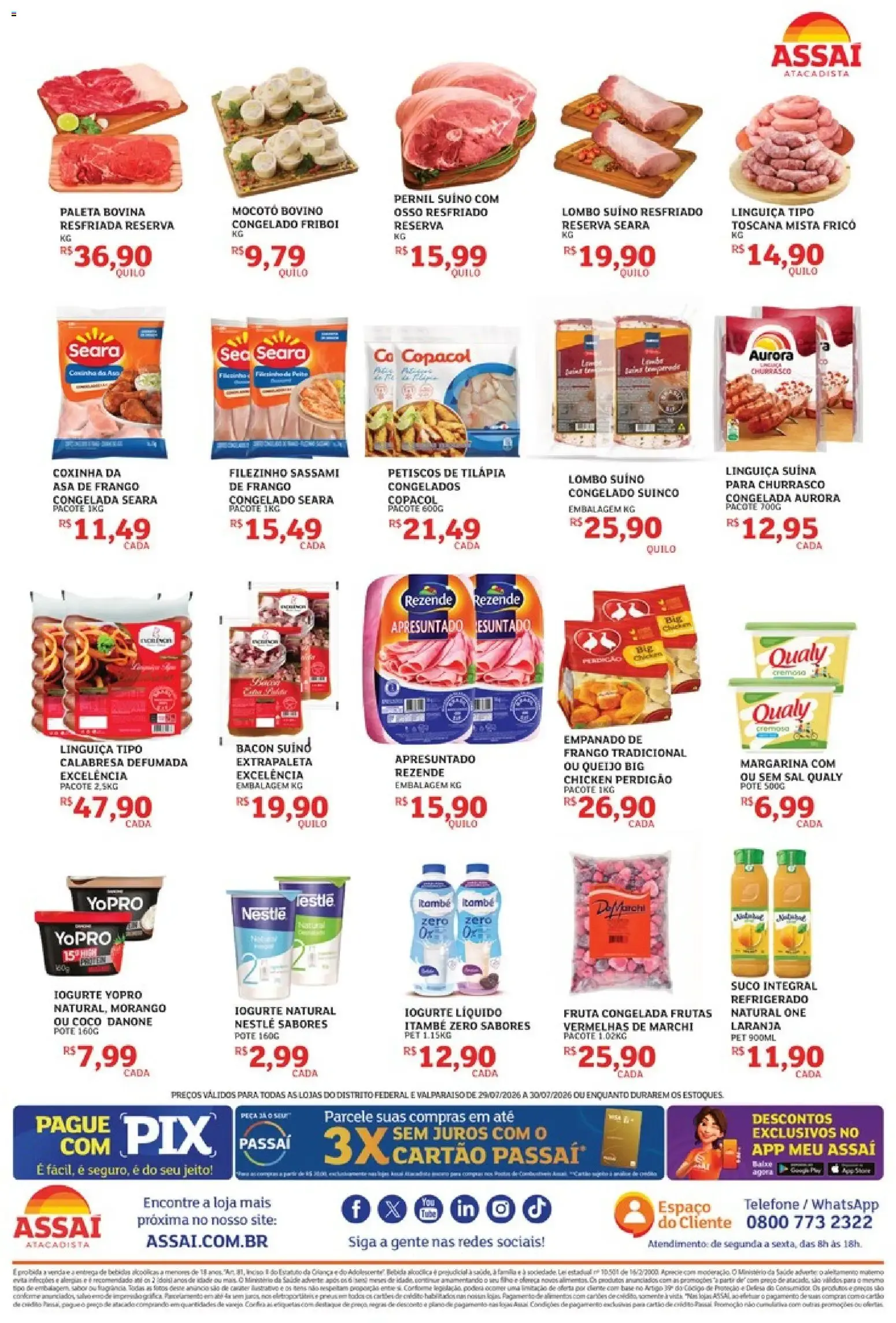 Encarte de Assaí Atacadista - 4ª & 5ª FEIRASSAÍ de ofertas 29 de julho até 30 de julho 2026 - Pagina 2