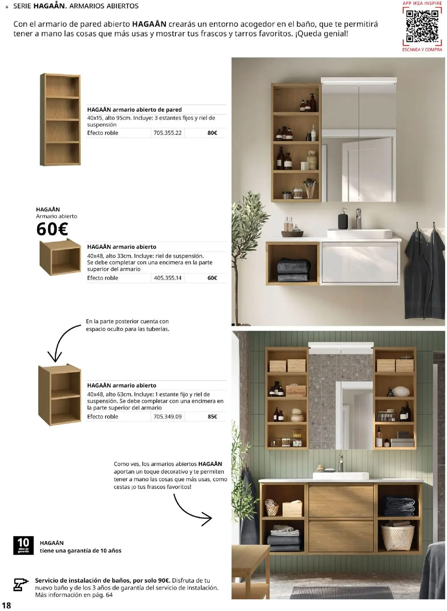 Catálogo de GUÍA DE COMPRA Muebles para el baño 1 de septiembre al 31 de enero 2027 - Página 18
