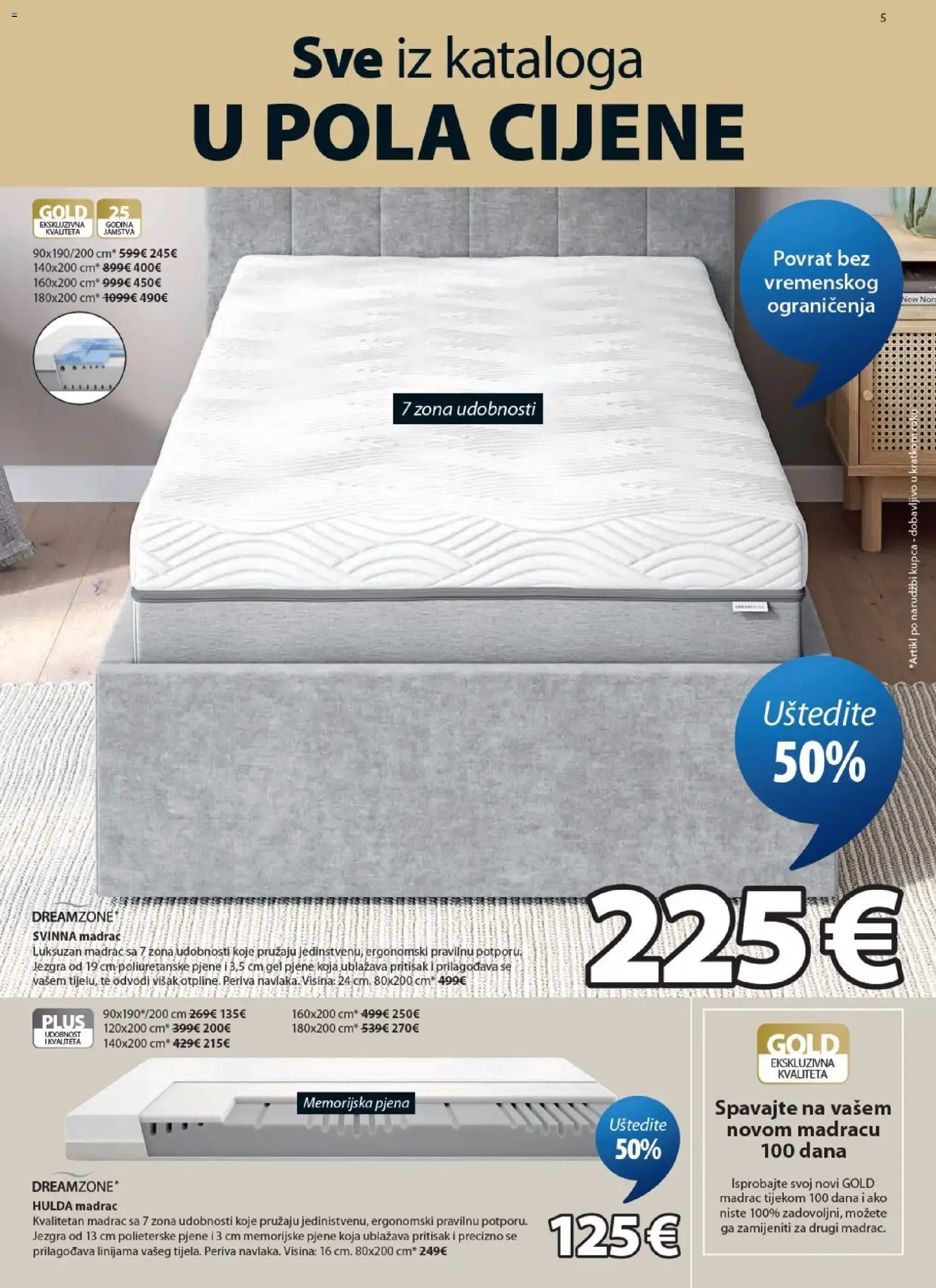 Katalog Sve iz kataloga U POLA CIJENE (Todo del catálogo a mitad de precio) od 5. kolovoza do 18. kolovoza 2026. - Pregled Stranica 5