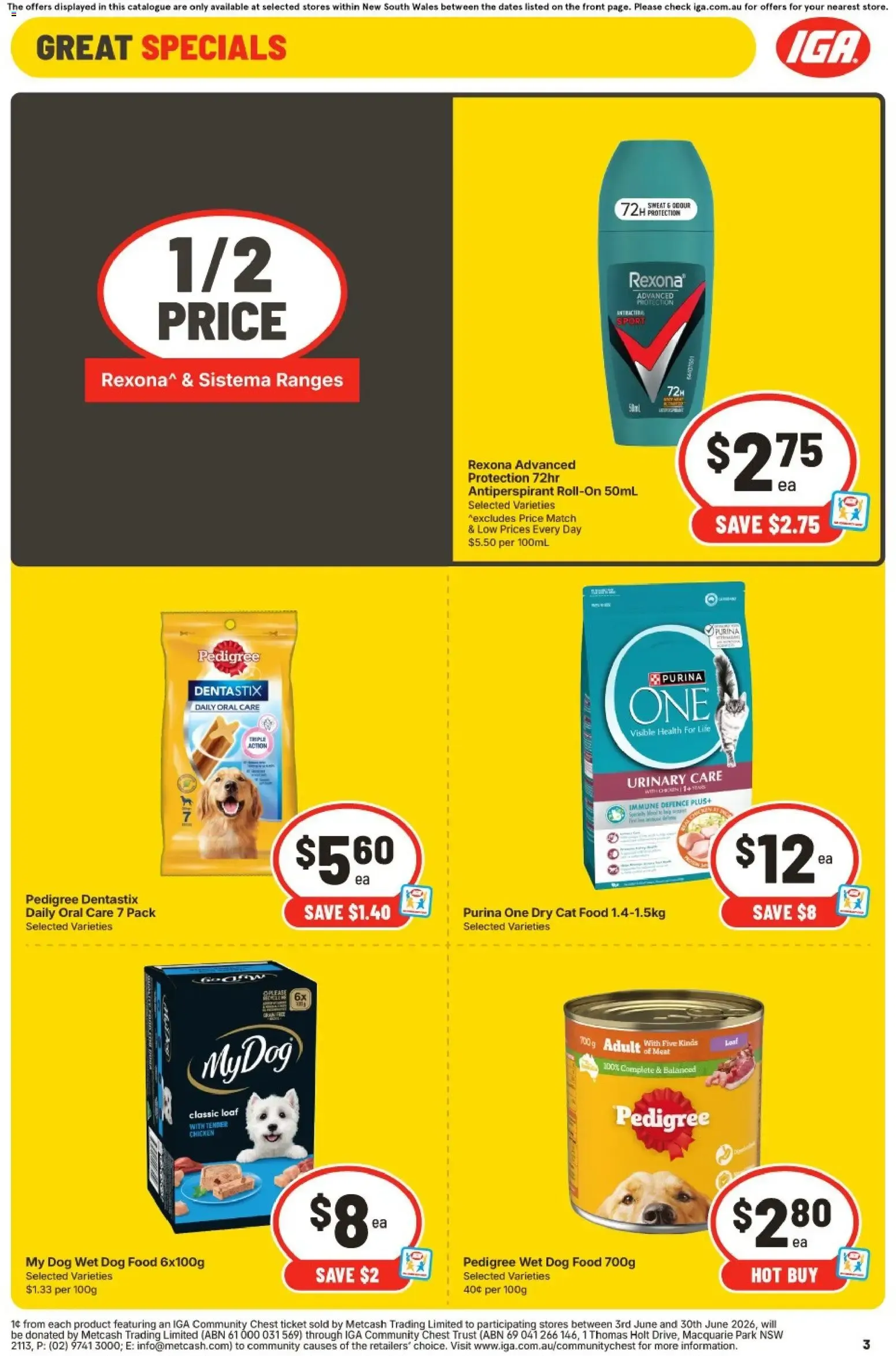 IGA catalogue valid from 10/06/2026 > Online Australia - Catalogue valid from 10 June to 16 June 2026 - page 3