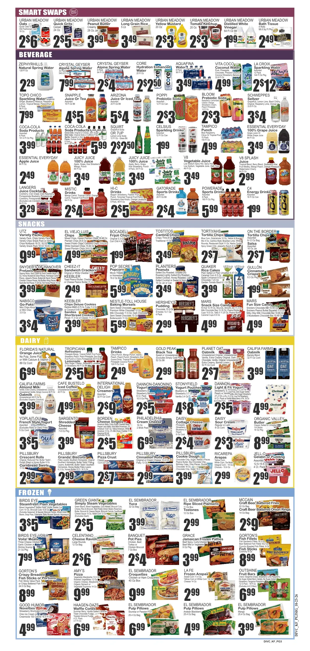 Weekly ad Current Key Food Fresh leaflet valid from Friday 10/23/2026 to Thursday 10/29/2026 from October 23 to October 29 2026 - Page 3