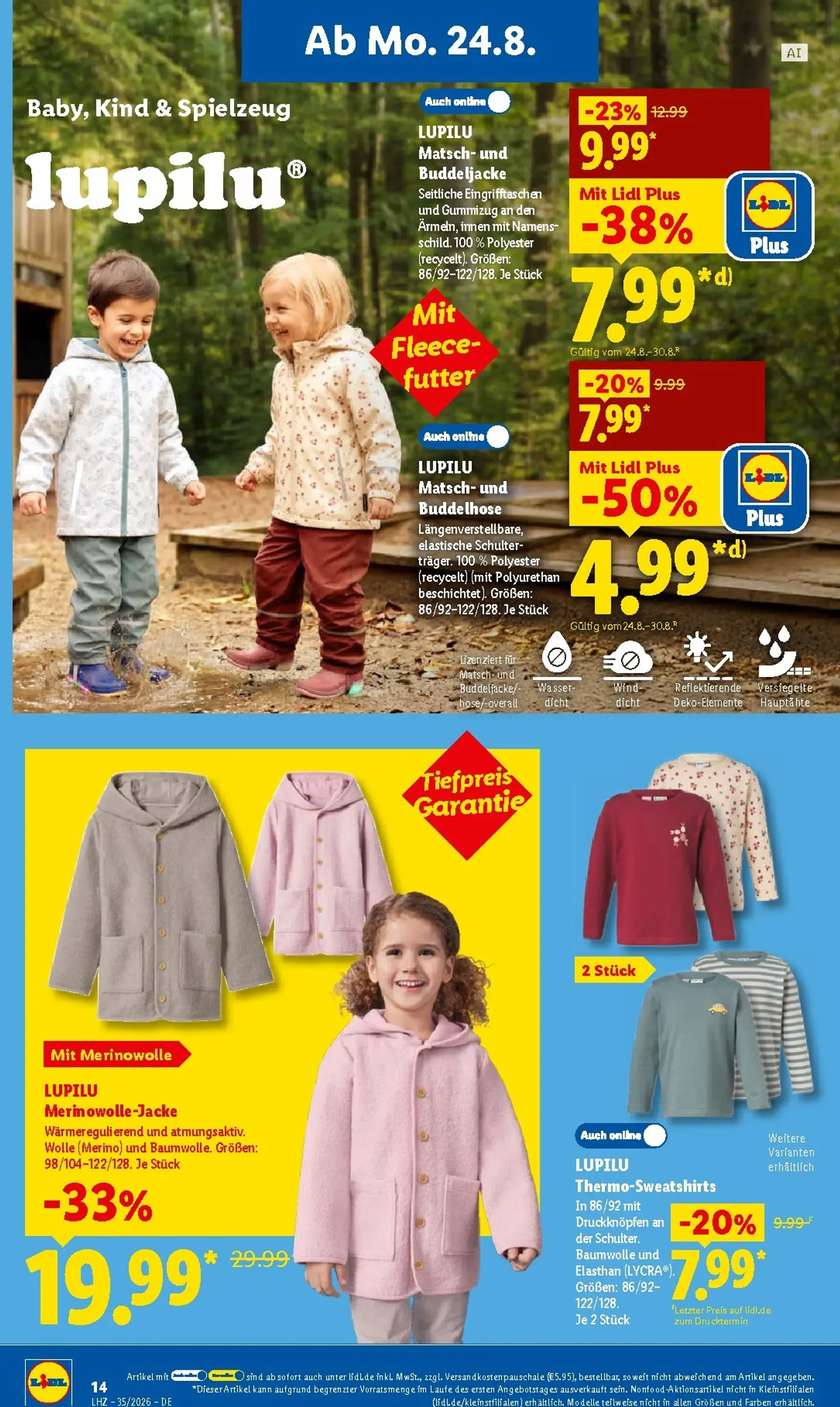Lidl Prospekt nächste Woche – von Montag 24.08.2026 bis Samstag 29.08.2026 von 24. August bis 29. August 2026 - Prospekt seite 33