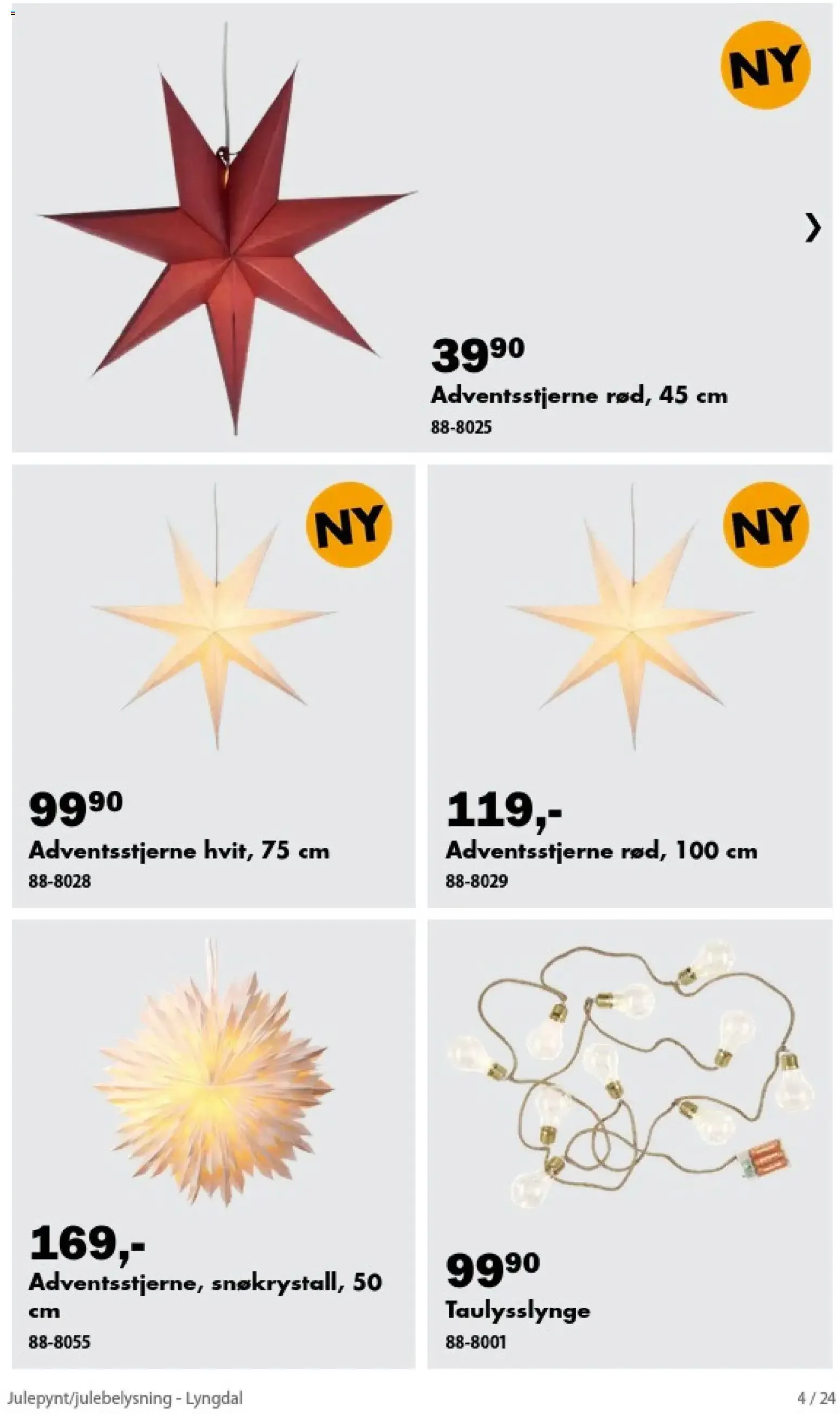 Biltema: Alt til julen! fra 18. oktober til 24. desember 2026 - kundeavisside 4