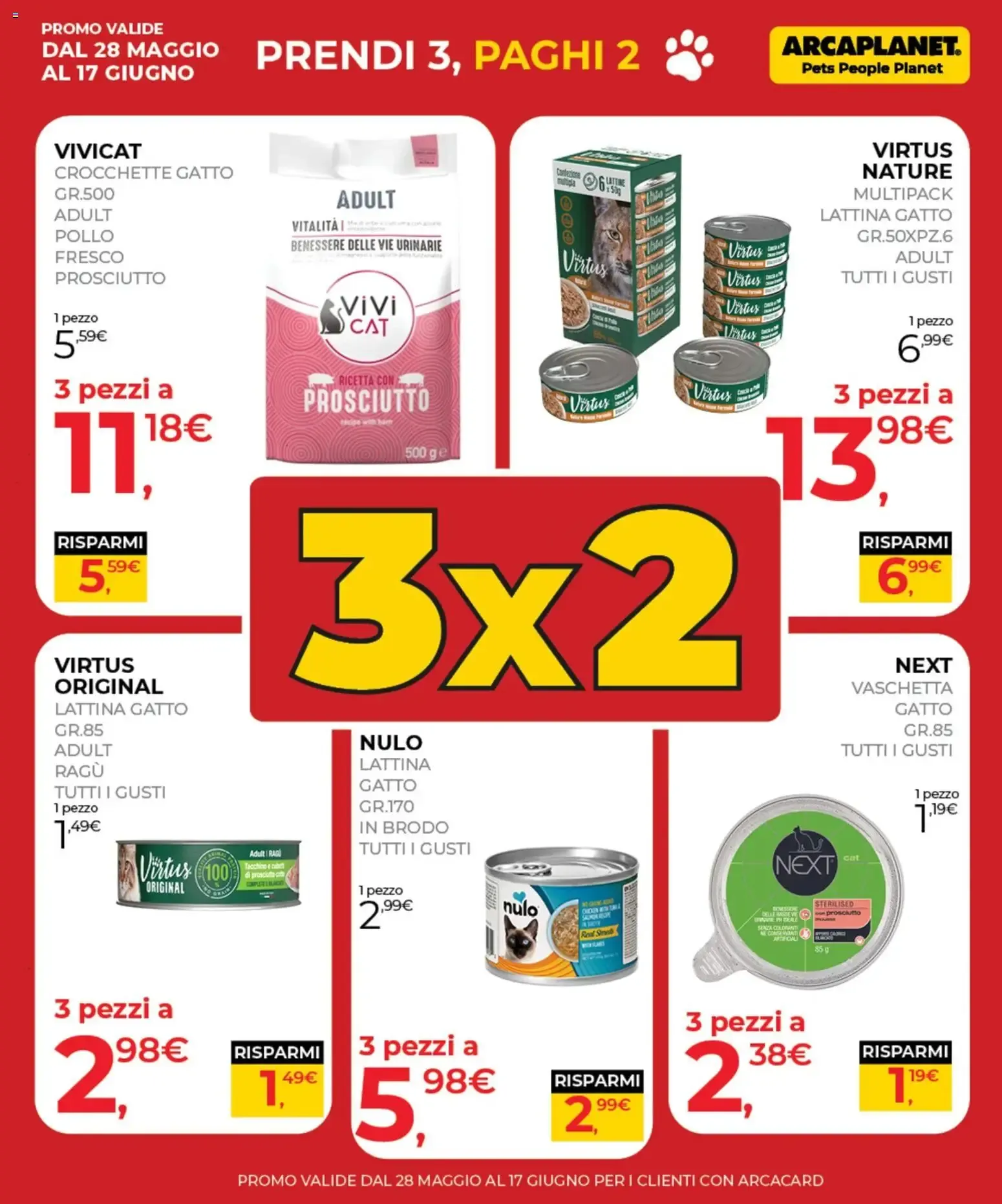 Arcaplanet volantino dal 28/05/2026 - online Offerte da 28 maggio a 17 giugno di 2026 - Pagina del volantino 5